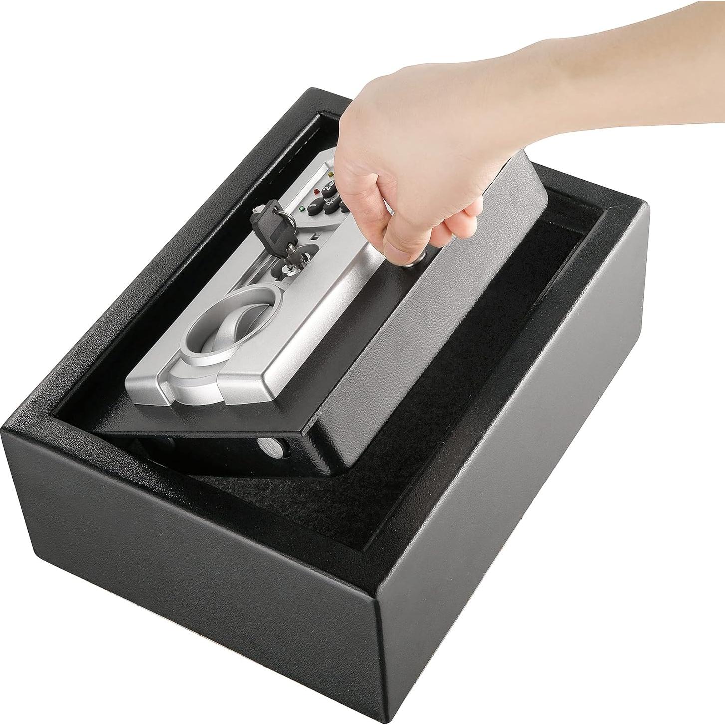 Caja Fuerte Digital Stalwart 83-DT5914 de Acero 29.85x22.23cm