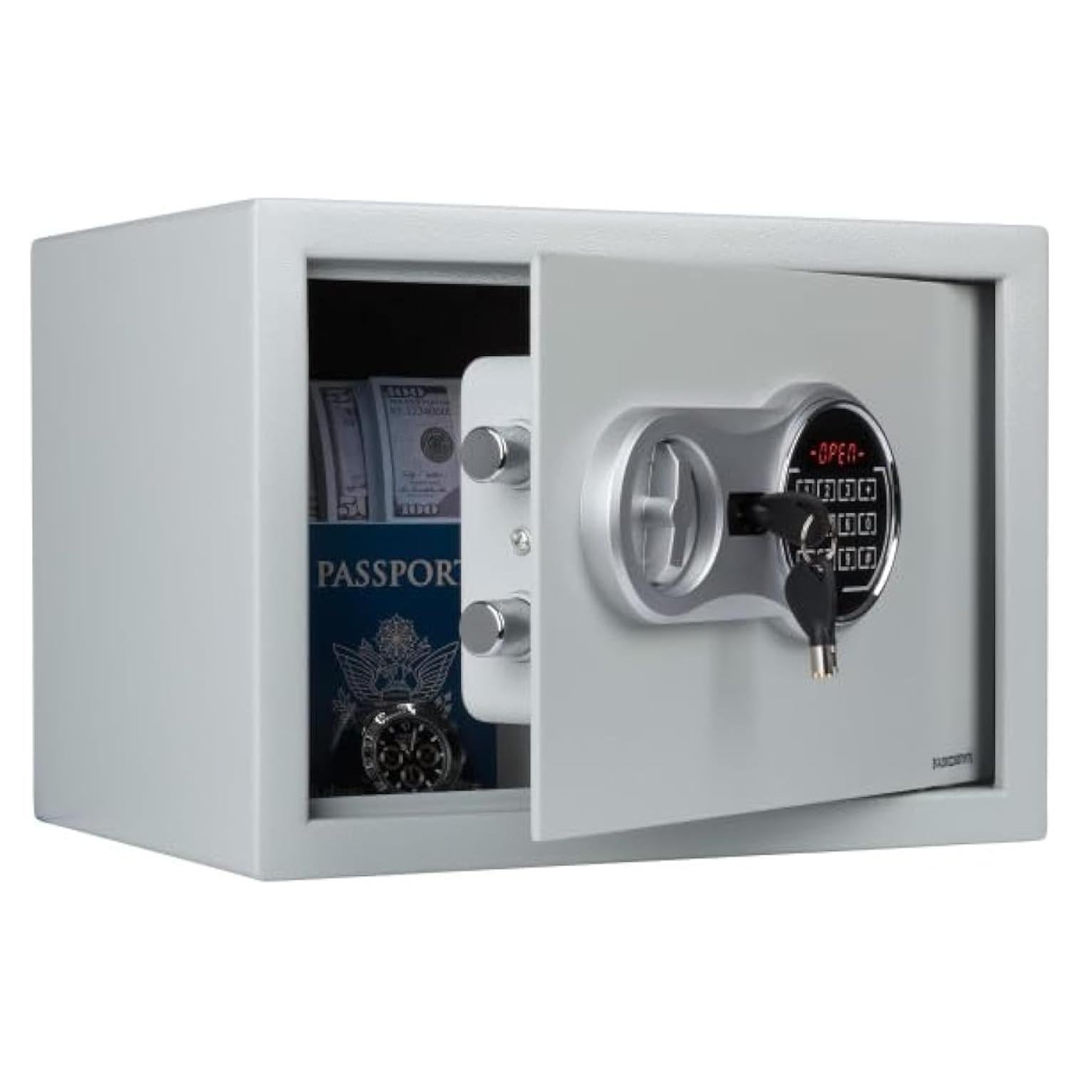 Caja Fuerte Digital Stalwart 34.9x25.4x25.4cm Gris