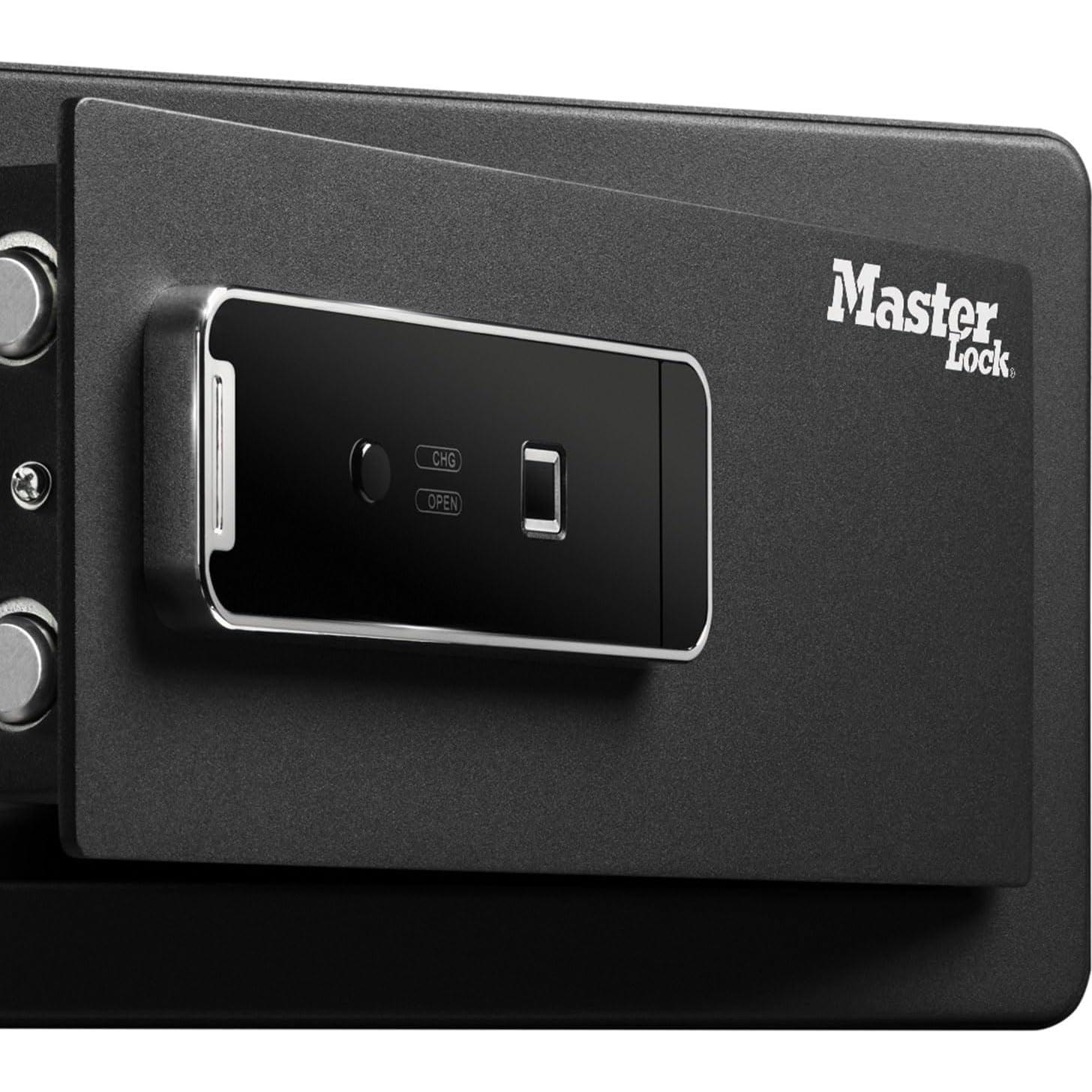 Caja Fuerte Biométrica Master Lock LX110BEURHRO 25L Negra