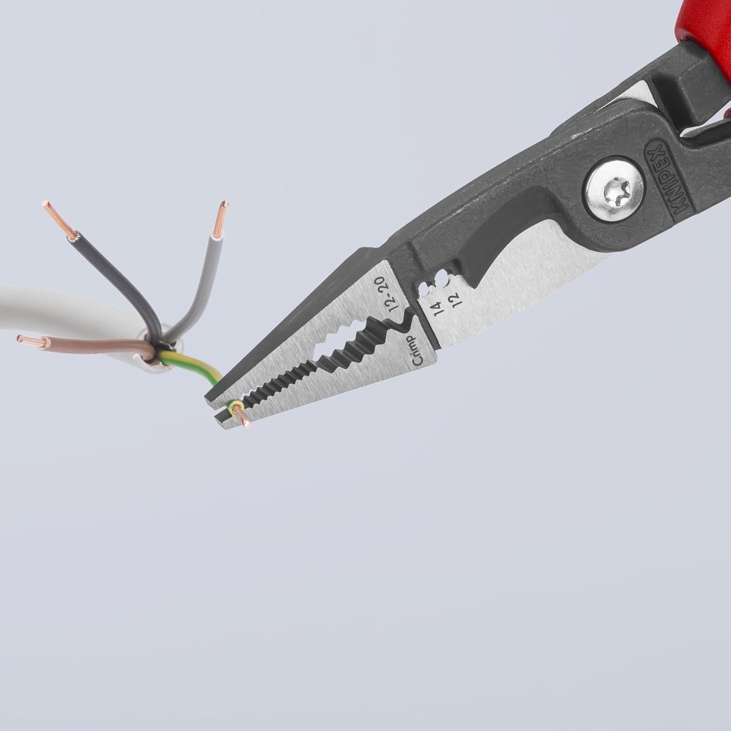 Alicates de Instalación Eléctrica Knipex 13 82 8 6 en 1