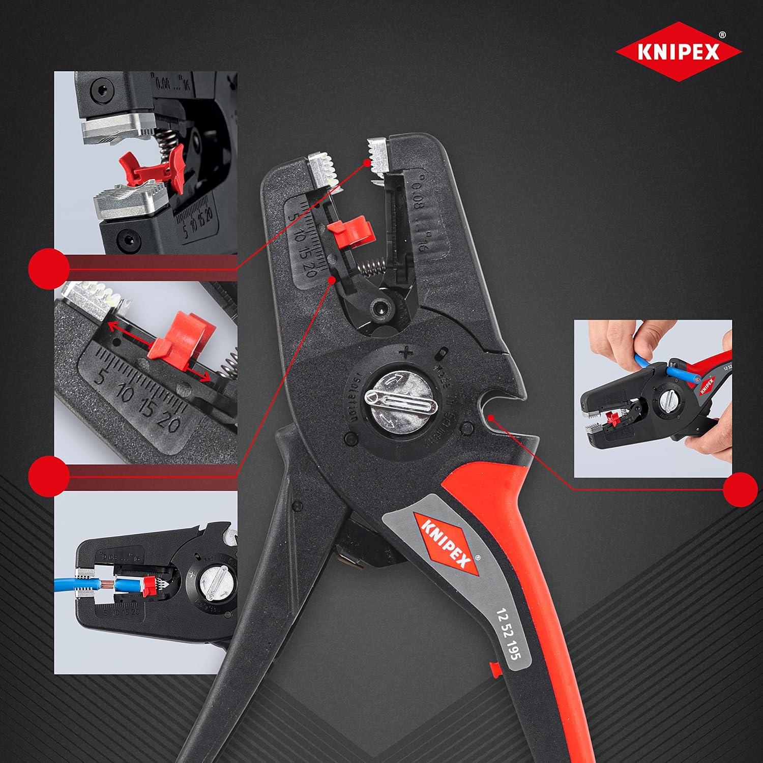 Knipex PreciStrip16 Desaislador Automático 195 mm 12 52 195