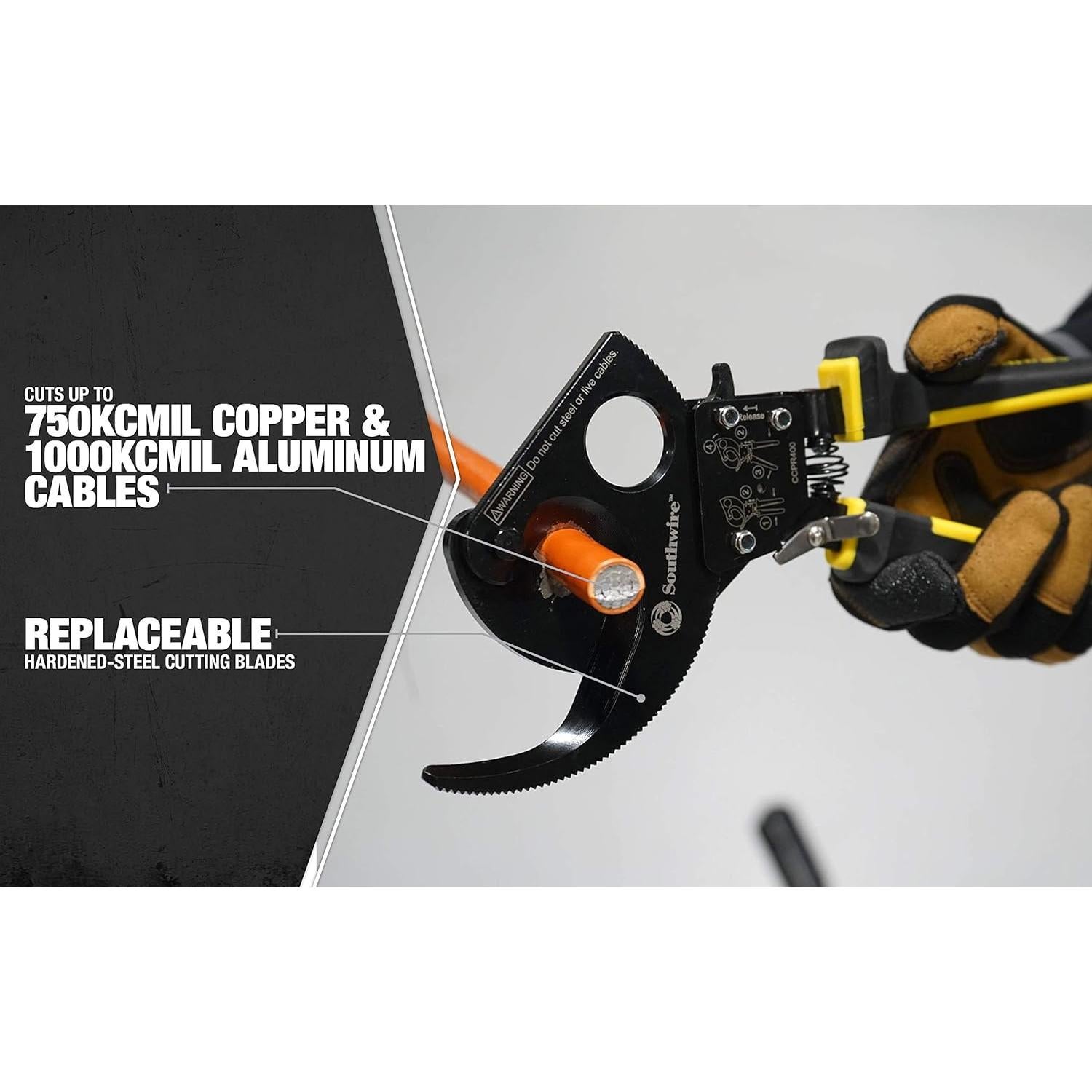 Cortadores de Cable Southwire CCPR400 750 kcmil CU 1000 kcmil AL