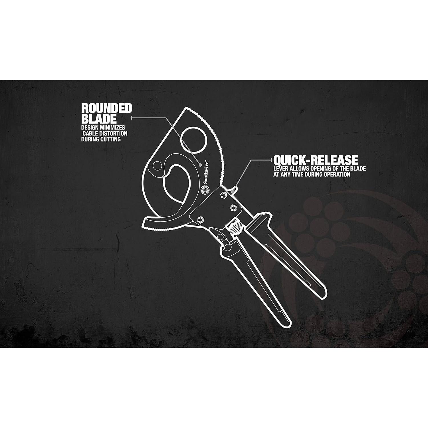 Cortadores de Cable Southwire CCPR400 750 kcmil CU 1000 kcmil AL