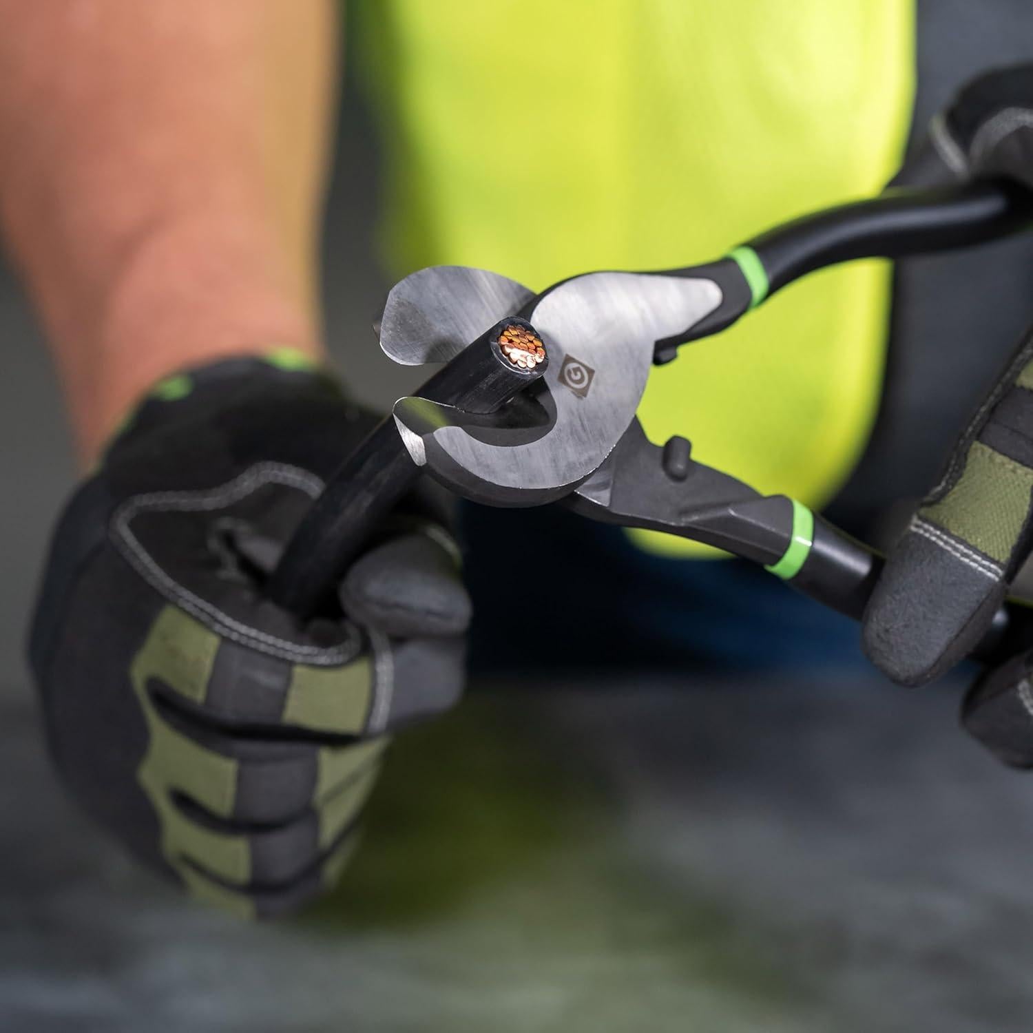 Cortador de Cable Portátil Greenlee 727 para Cobre y Aluminio