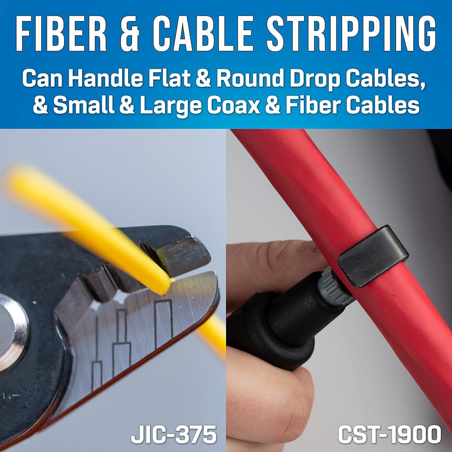 Kit de Preparación de Fibra Jonard TK-121 - 12 Herramientas