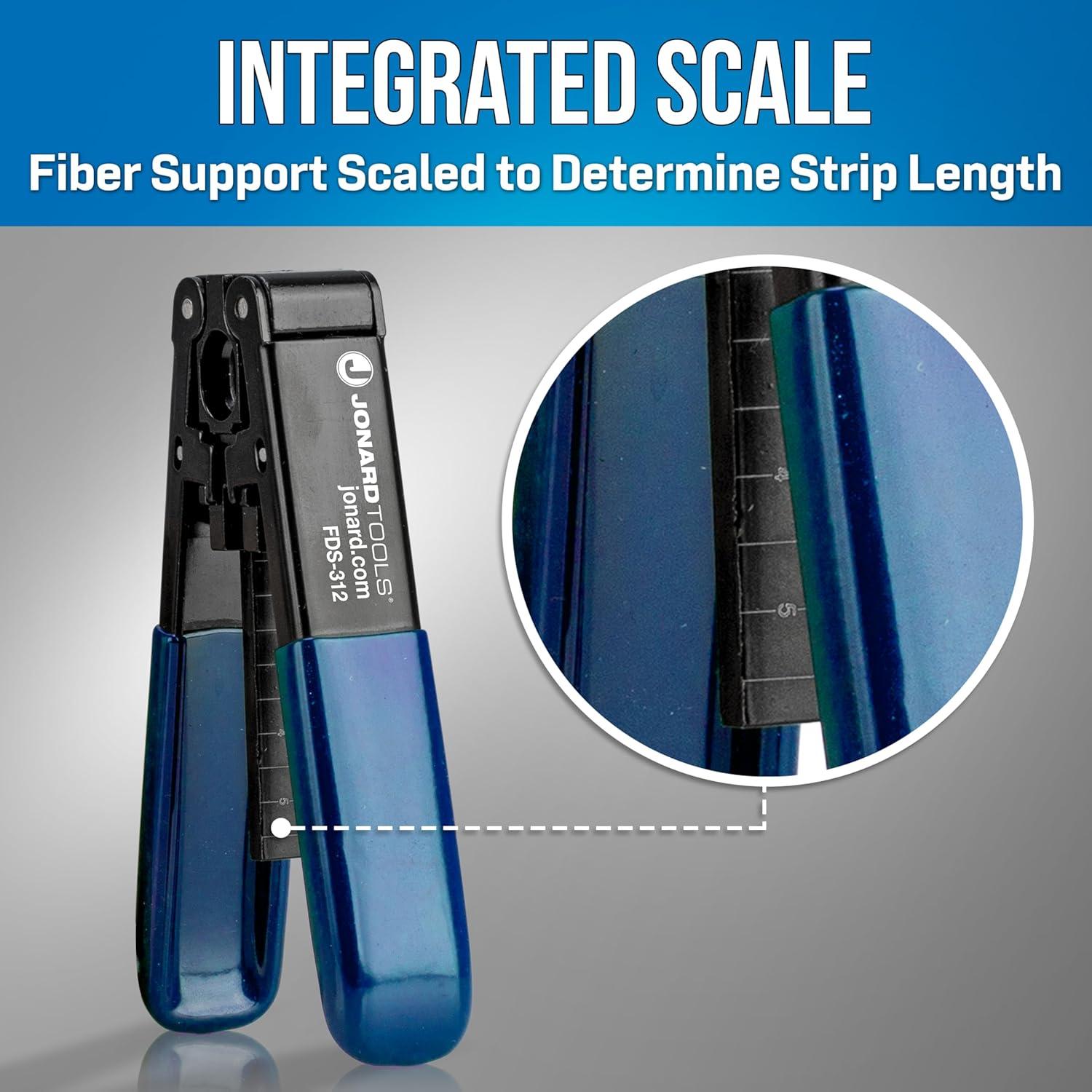 Destripador de Cable de Fibra Jonard FDS-312 3.1x2.0mm