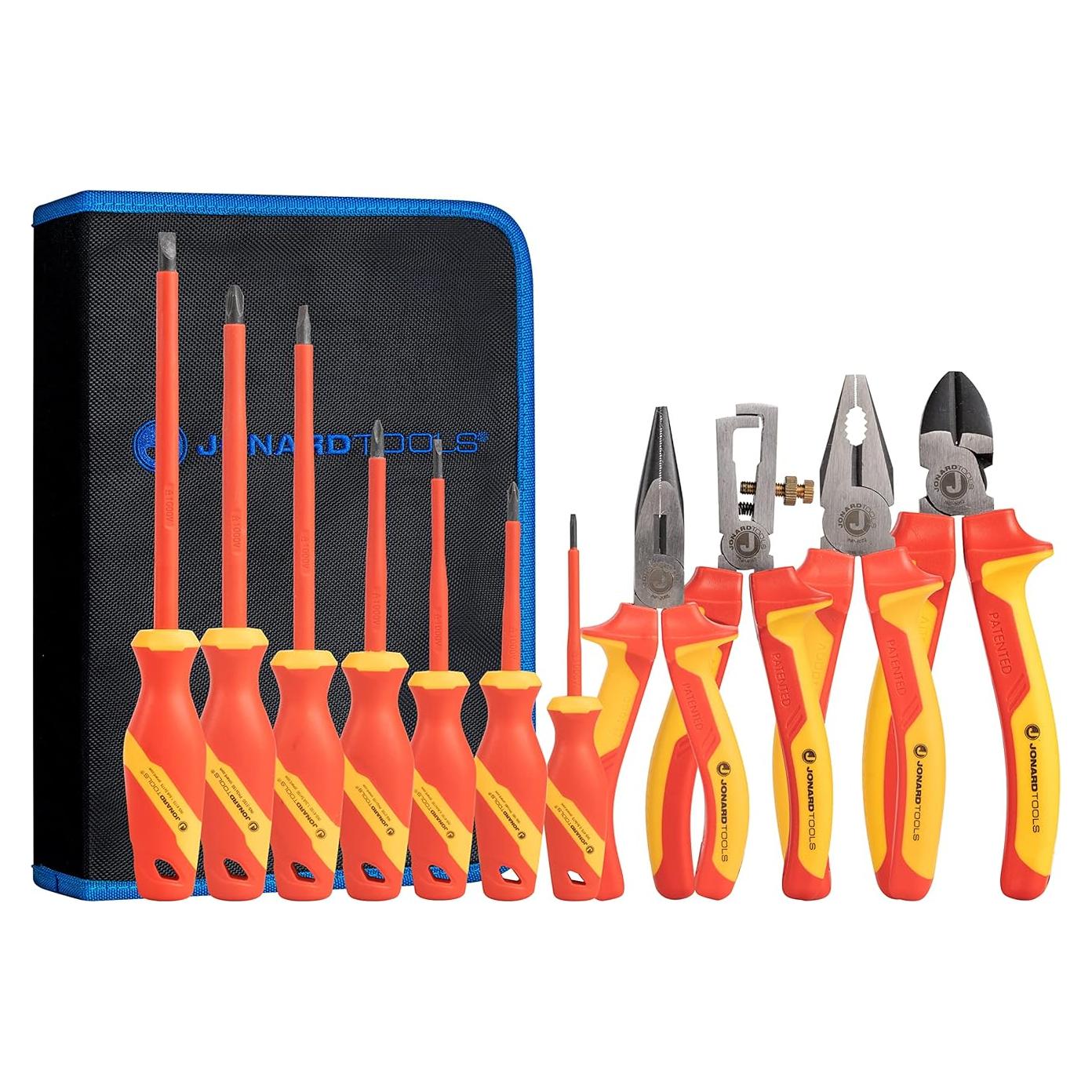 Kit de Herramientas Aisladas 11 Piezas Jonard TK-110INS