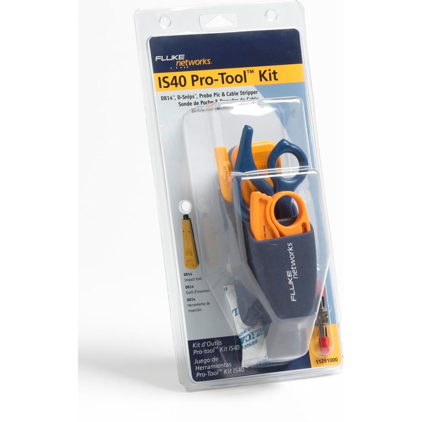 Kit de Herramientas Fluke Networks IS40 con Pelacables y Cortadores