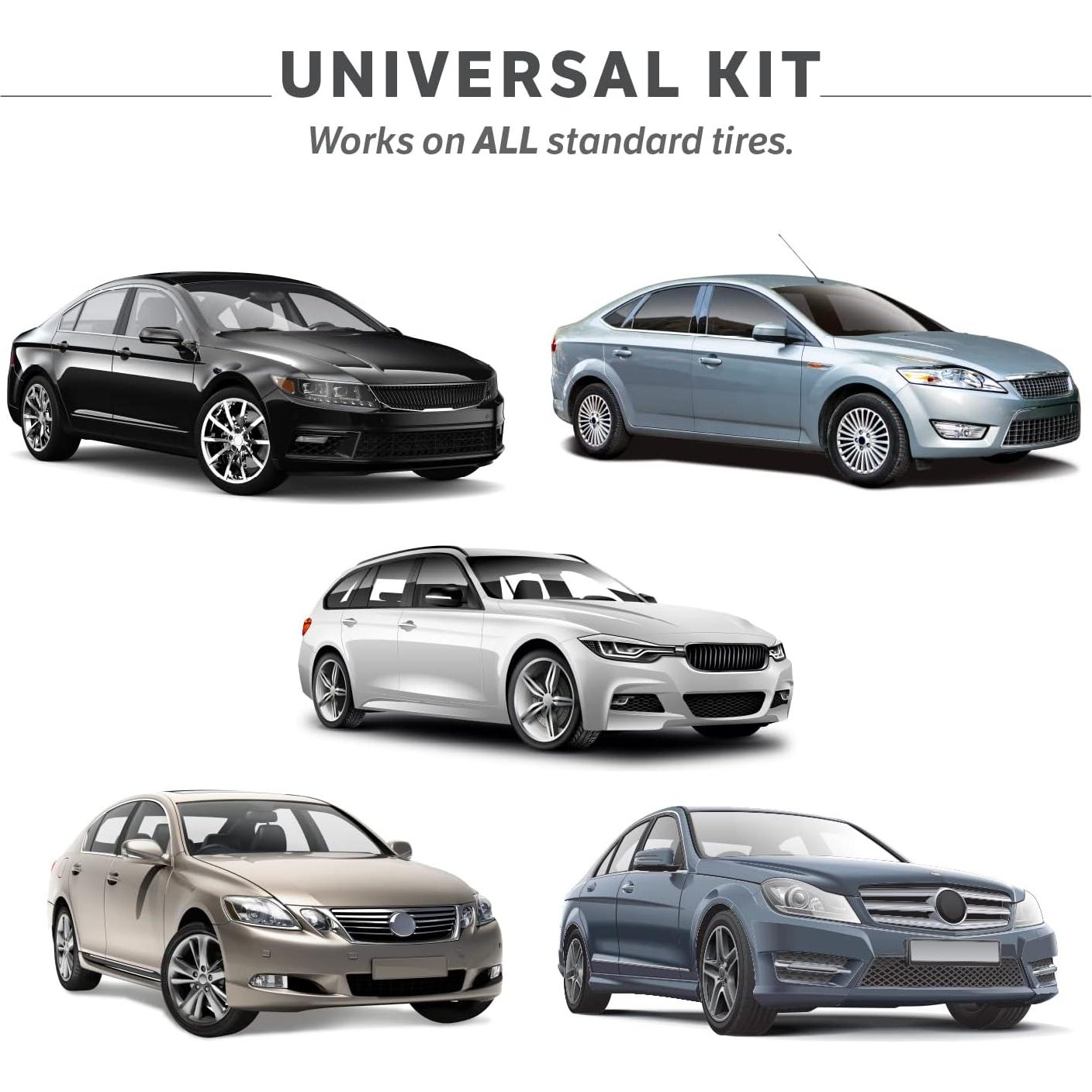 Kit de Emergencia Slime 50138 para Reparación de Neumáticos