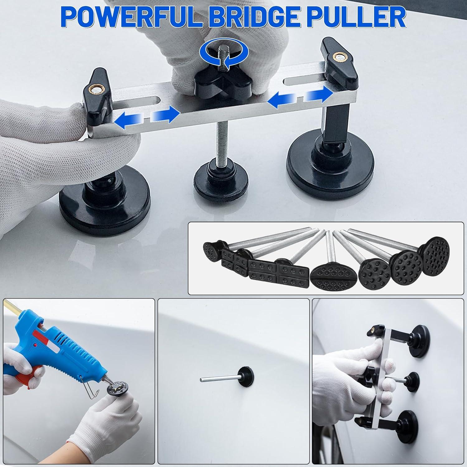 Kit de Extracción de Abolladuras para Automóviles 52 Piezas Polisak