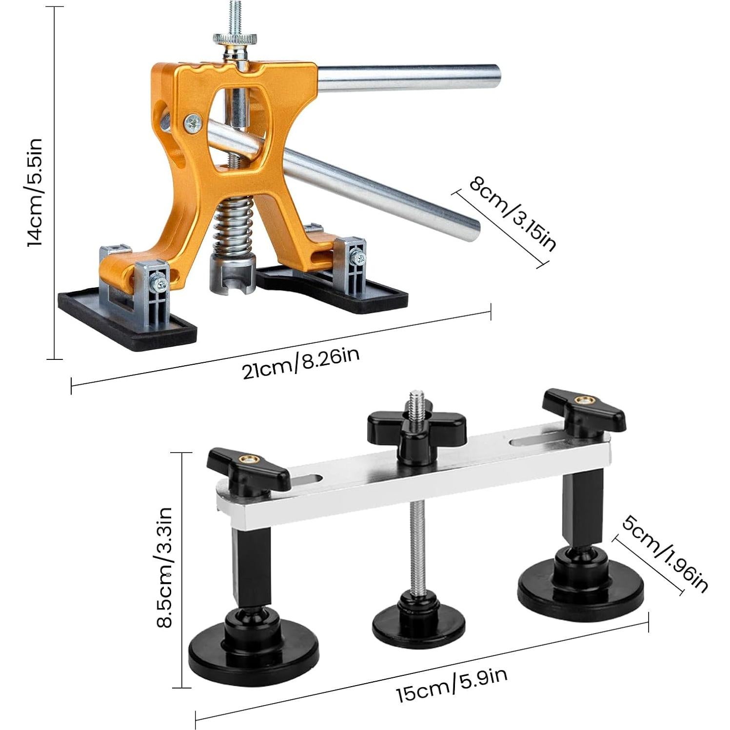 Kit de Extracción de Abolladuras para Automóviles 52 Piezas Polisak