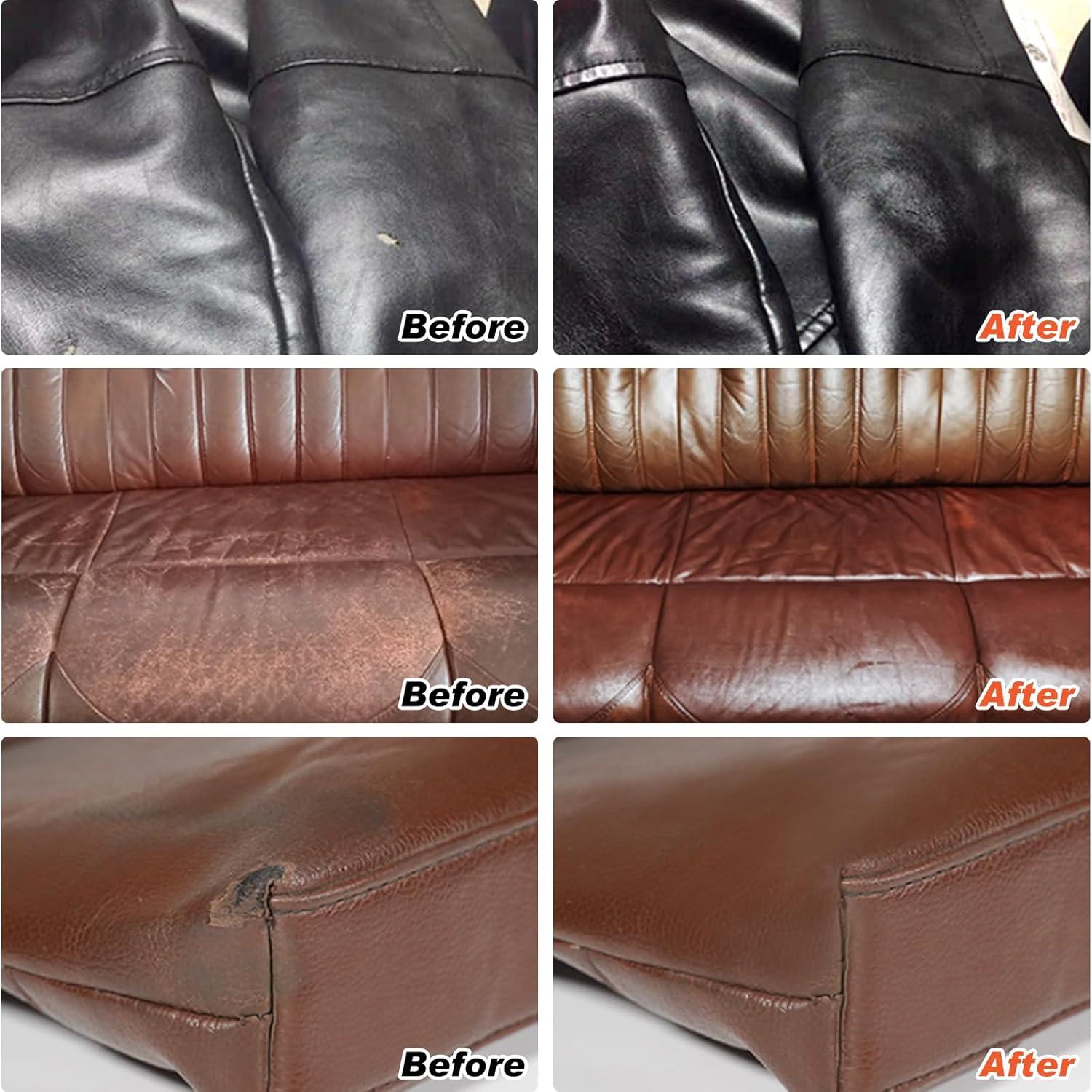 Kit de Reparación de Cuero Grpoche - 7 Piezas, Varios Colores