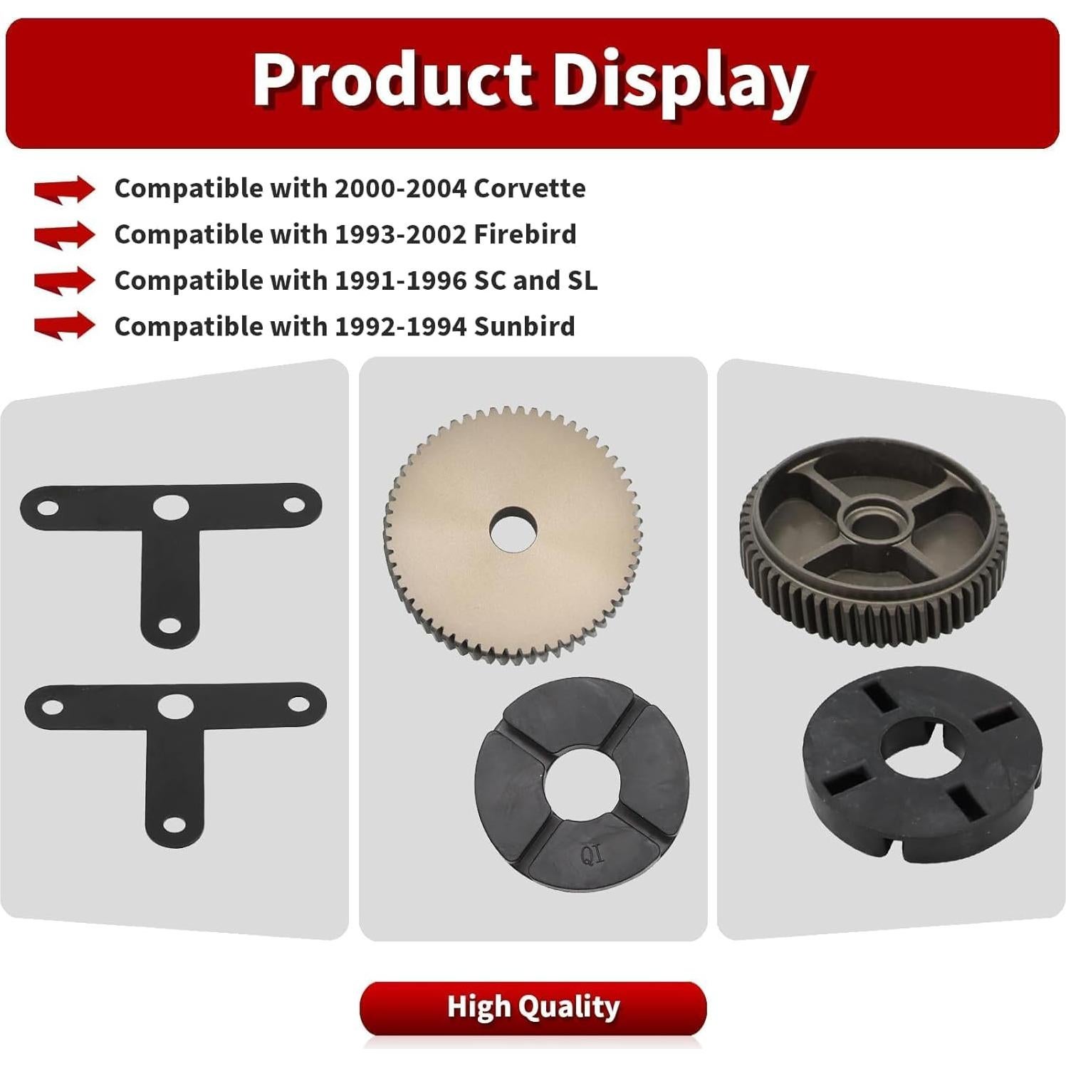 Kit de Reparación Motor de Faro Nakkaa para Corvette C5 2000-2004