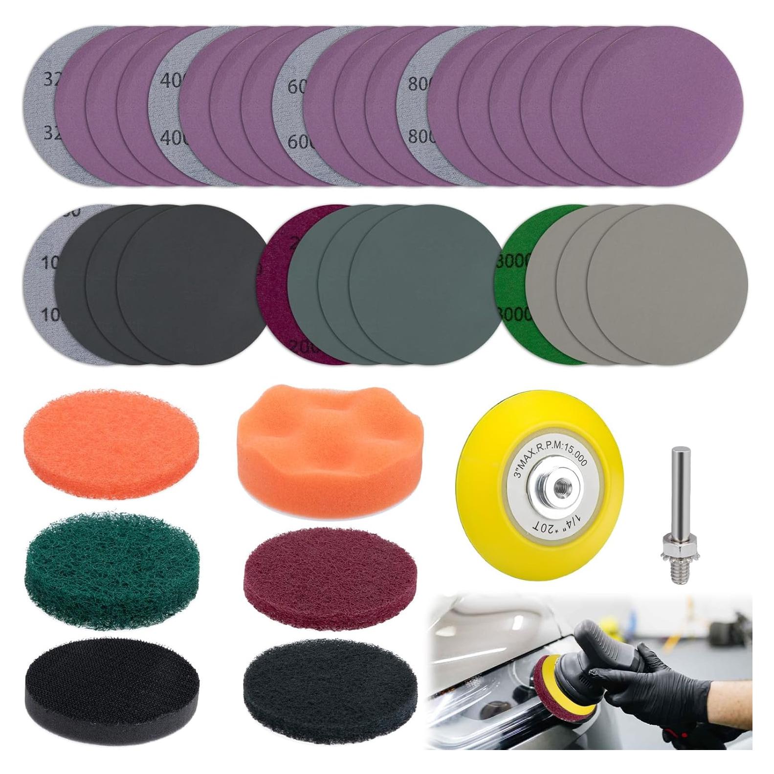 Kit de Restauración de Faros de Coche BFXM 38 Piezas