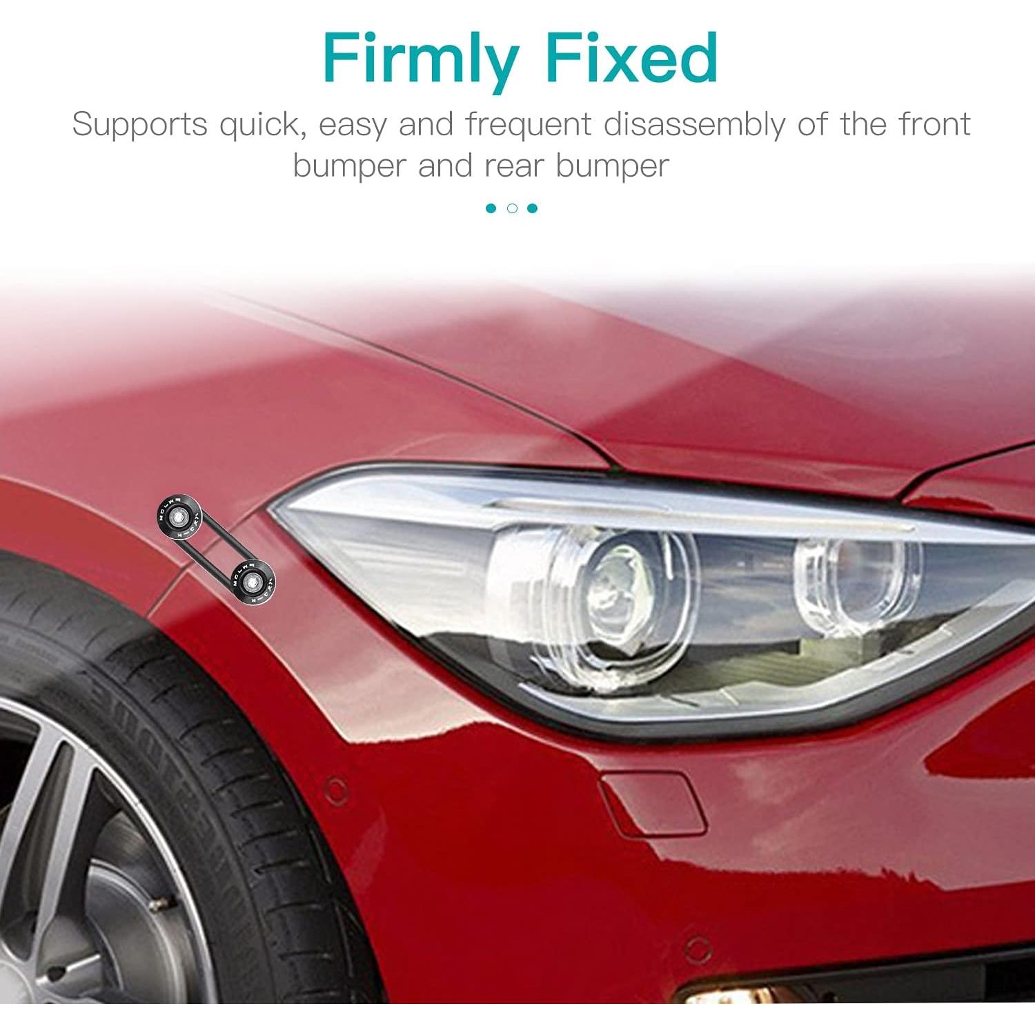 Kits de Sujetadores de Parachoques Mellbree - 4 Pestañas Rápidas