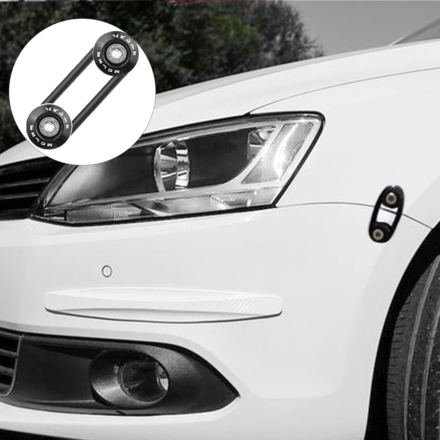 Kits de Sujetadores de Parachoques Mellbree - 4 Pestañas Rápidas