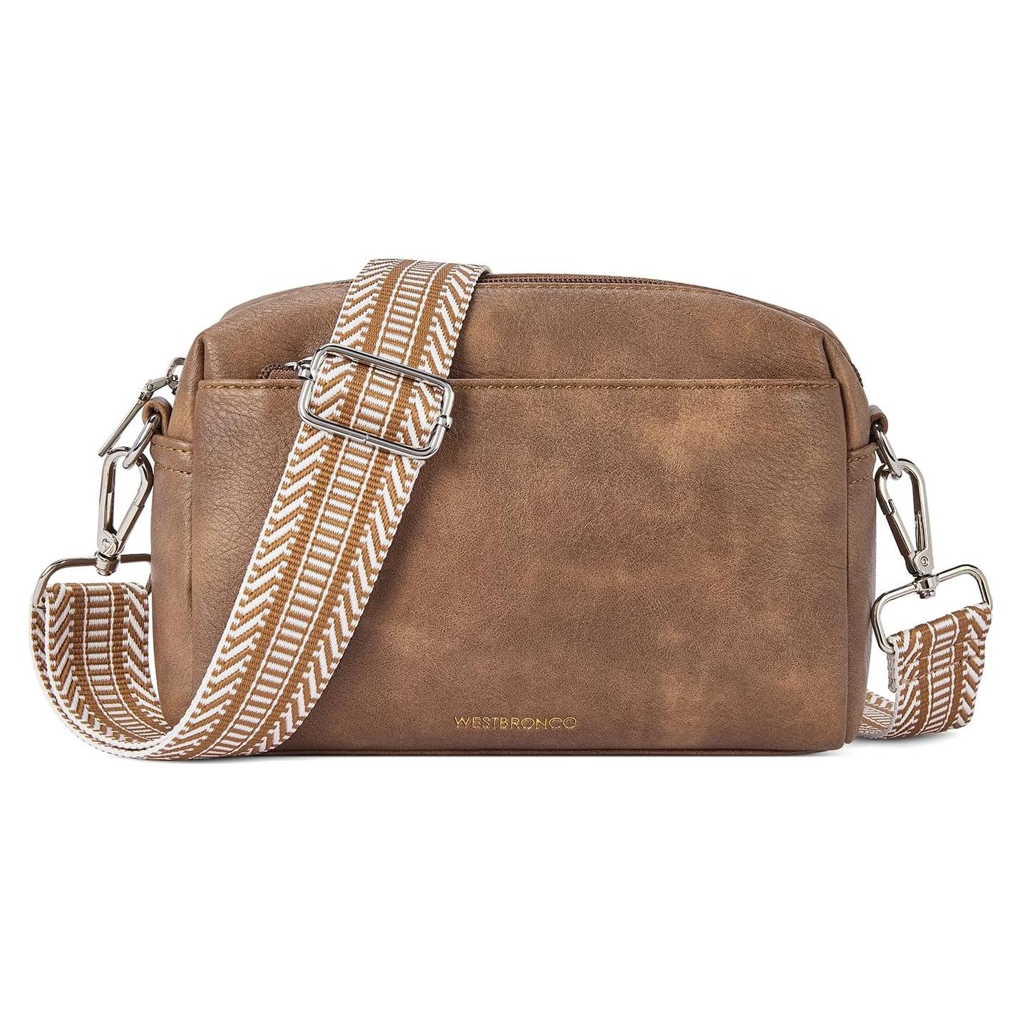 Bolso Cruzado Pequeño WESTBRONCO para Mujeres Cuero Vegano