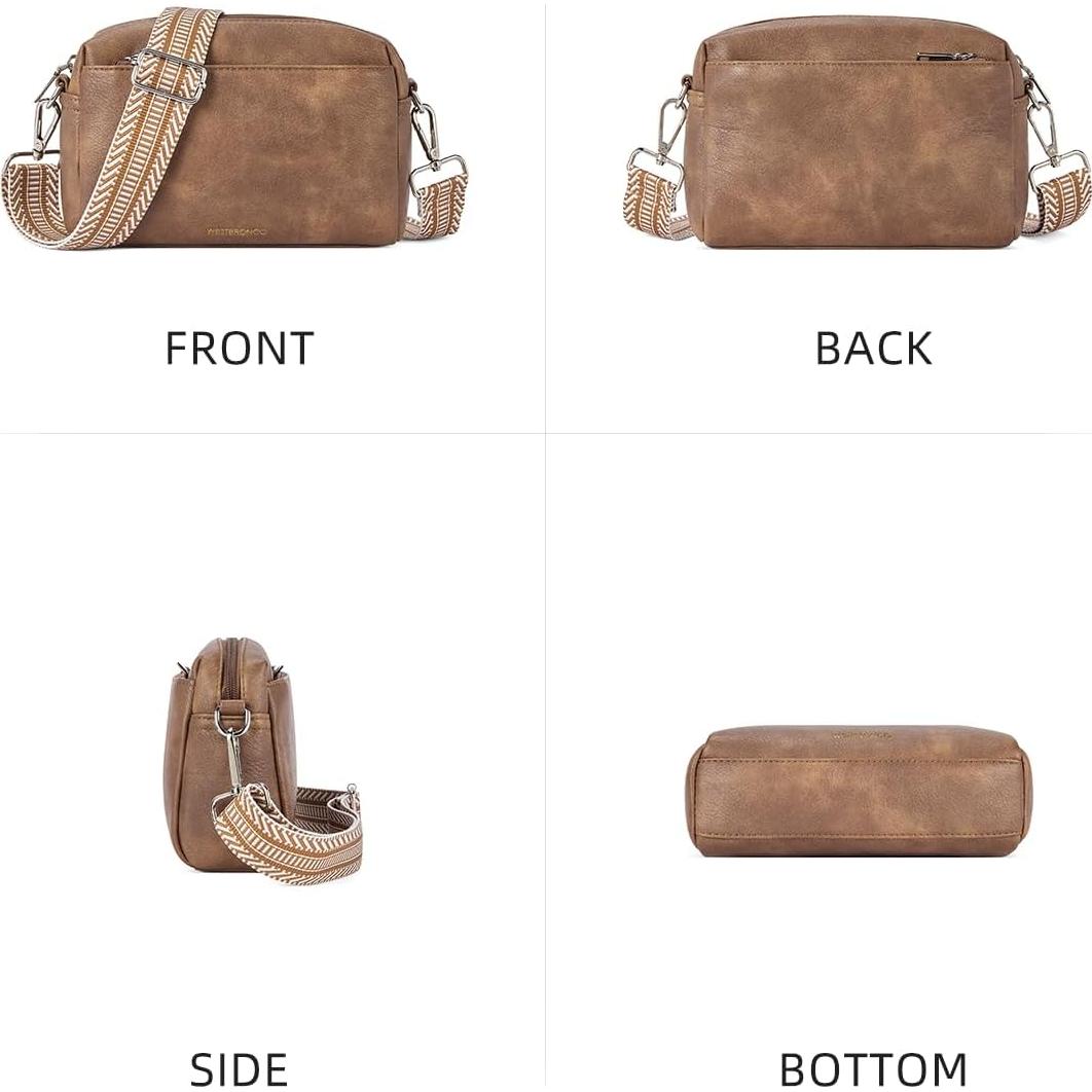 Bolso Cruzado Pequeño WESTBRONCO para Mujeres Cuero Vegano