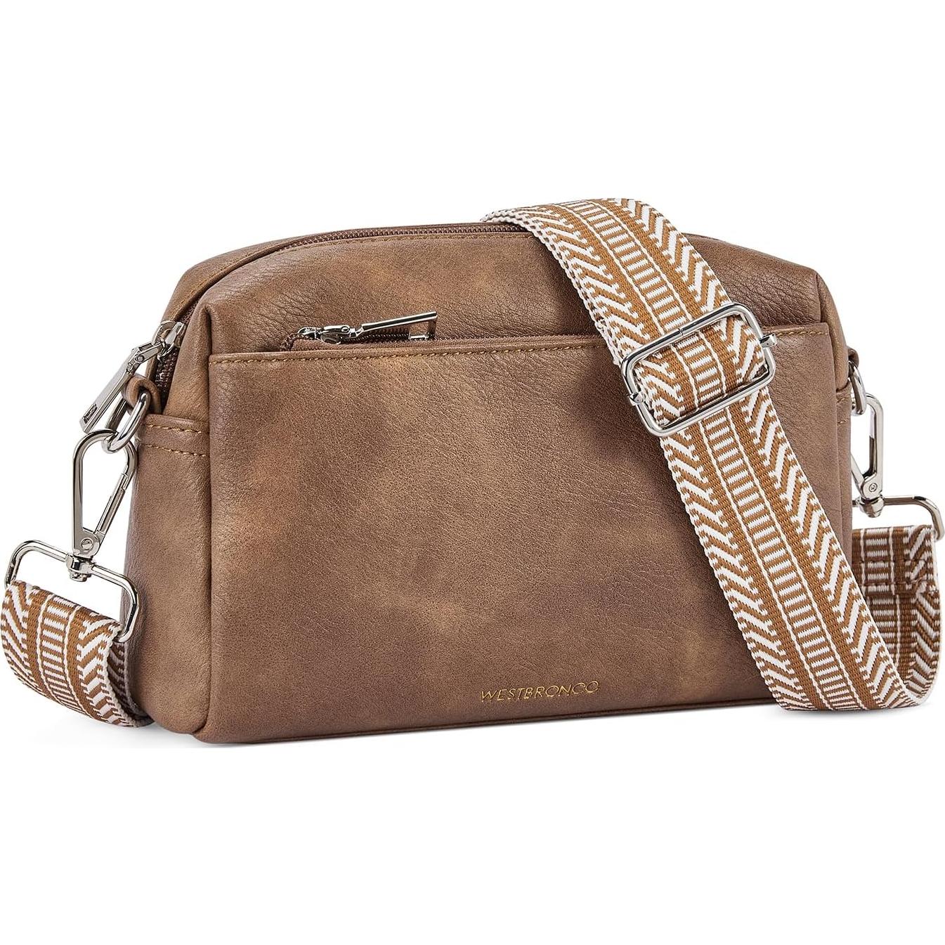 Bolso Cruzado Pequeño WESTBRONCO para Mujeres Cuero Vegano