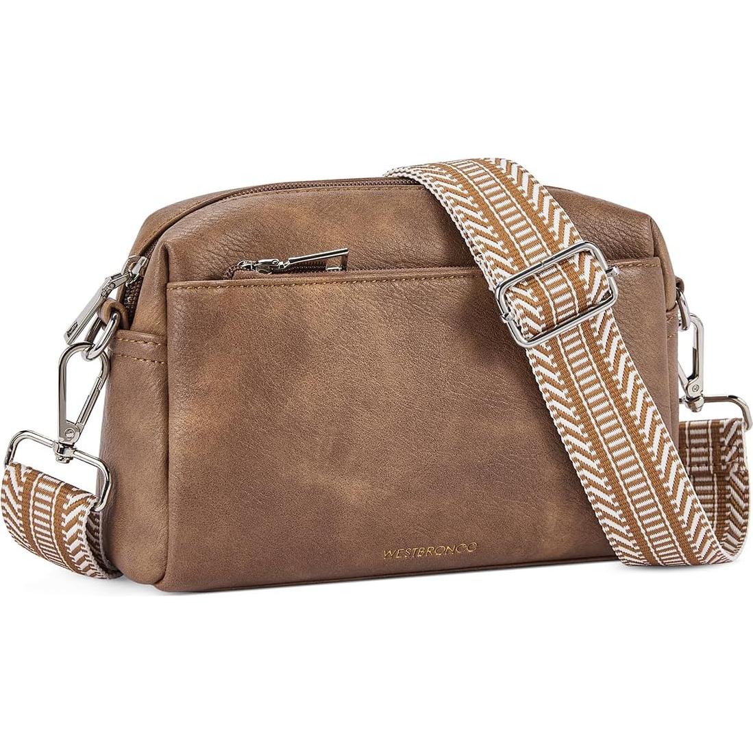 Bolso Cruzado Pequeño WESTBRONCO para Mujeres Cuero Vegano