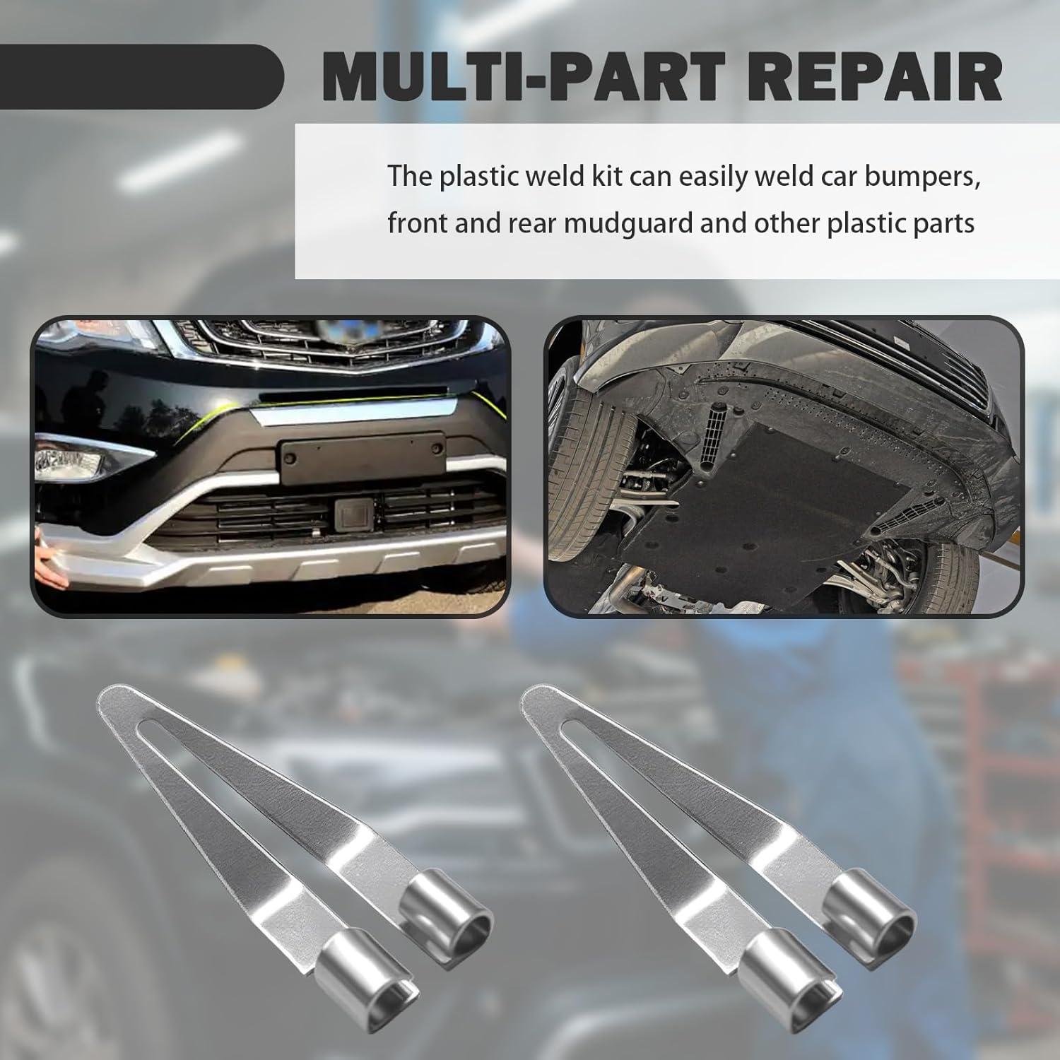 Kit de 4 Consejos de Soldadura de Plástico YGDMD 45°