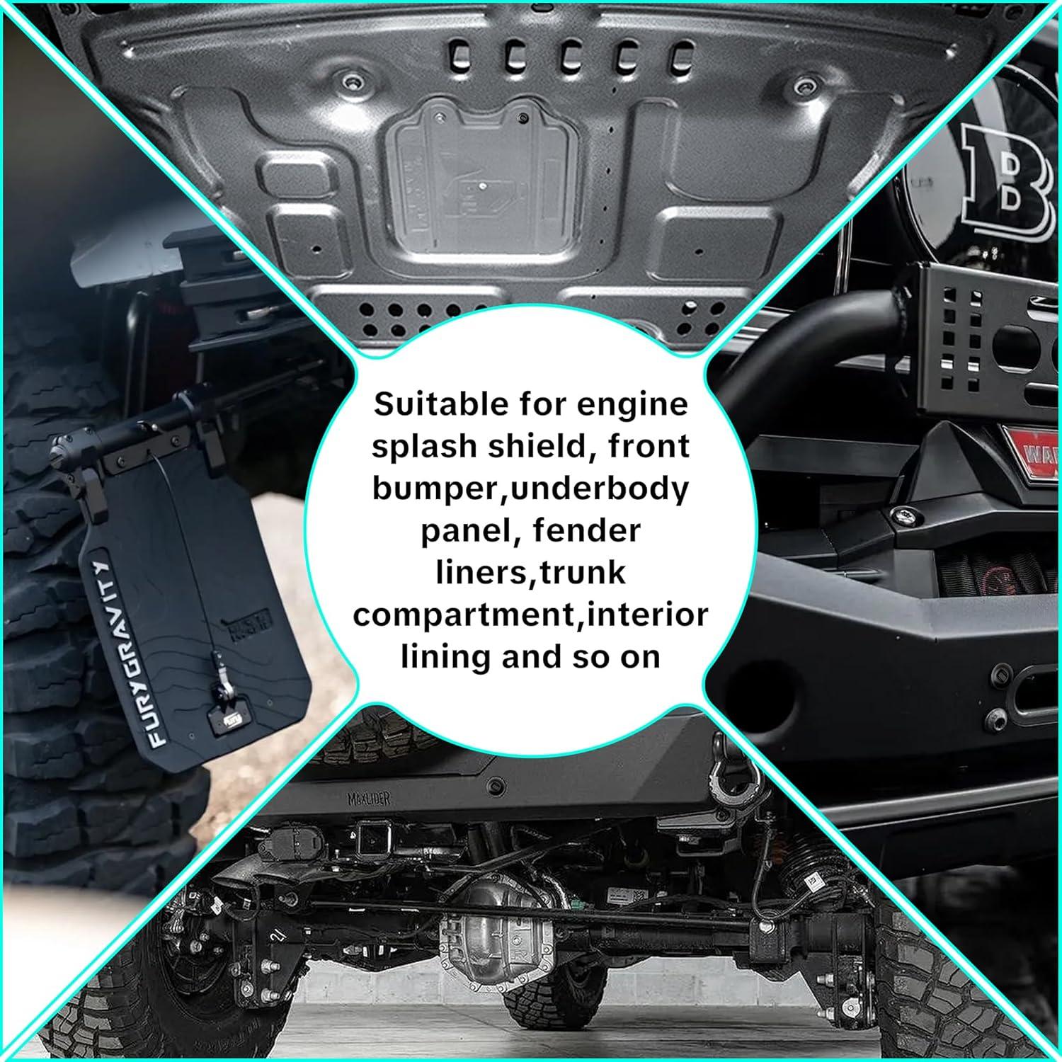 60 Hebillas de Cable Universal Nylon Fluencara 9.4x2x14.2cm