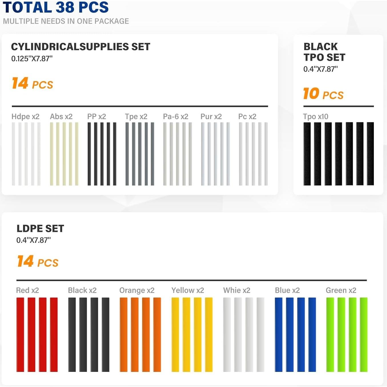 Kit de Soldadura de Plástico Allturn G100 110V 100W Negro