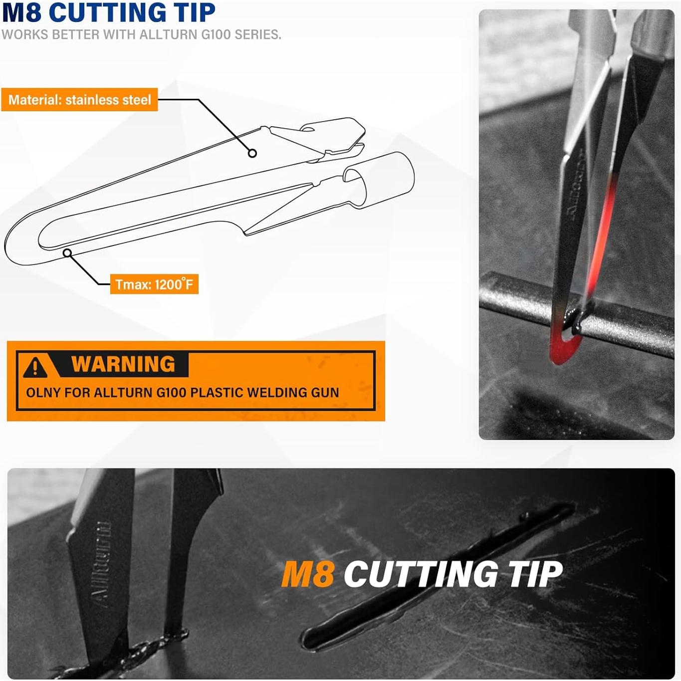 Kit de Soldadura de Plástico Allturn G100 110V 100W Negro