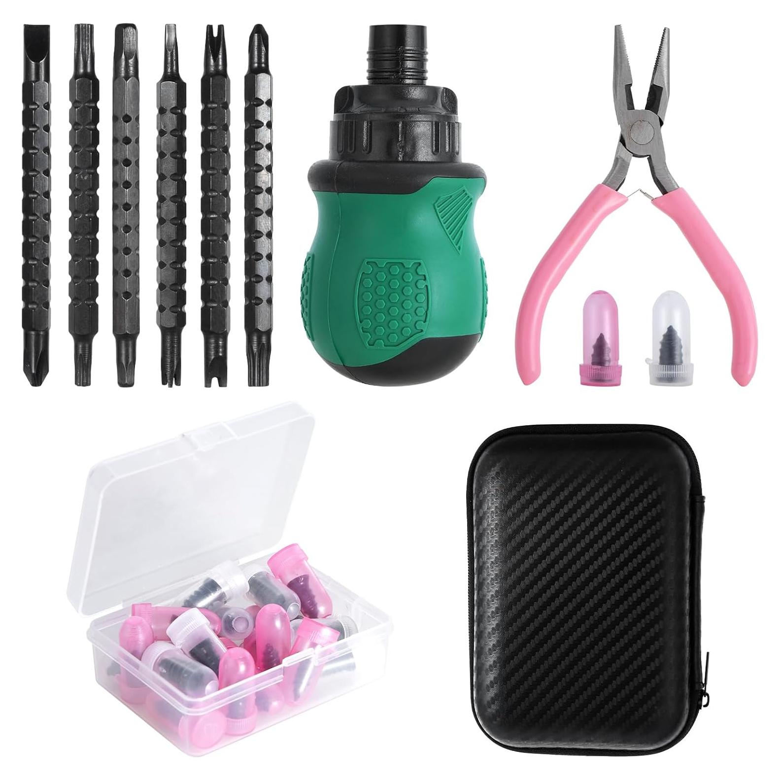 Kit de reparación de neumáticos 29 piezas oycckko - herramientas de emergencia