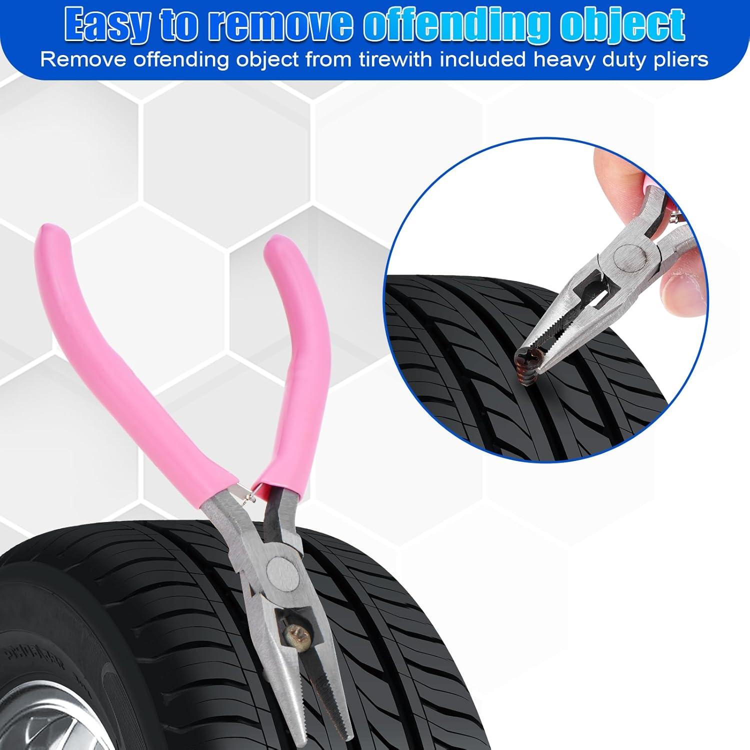 Kit de reparación de neumáticos 29 piezas oycckko - herramientas de emergencia