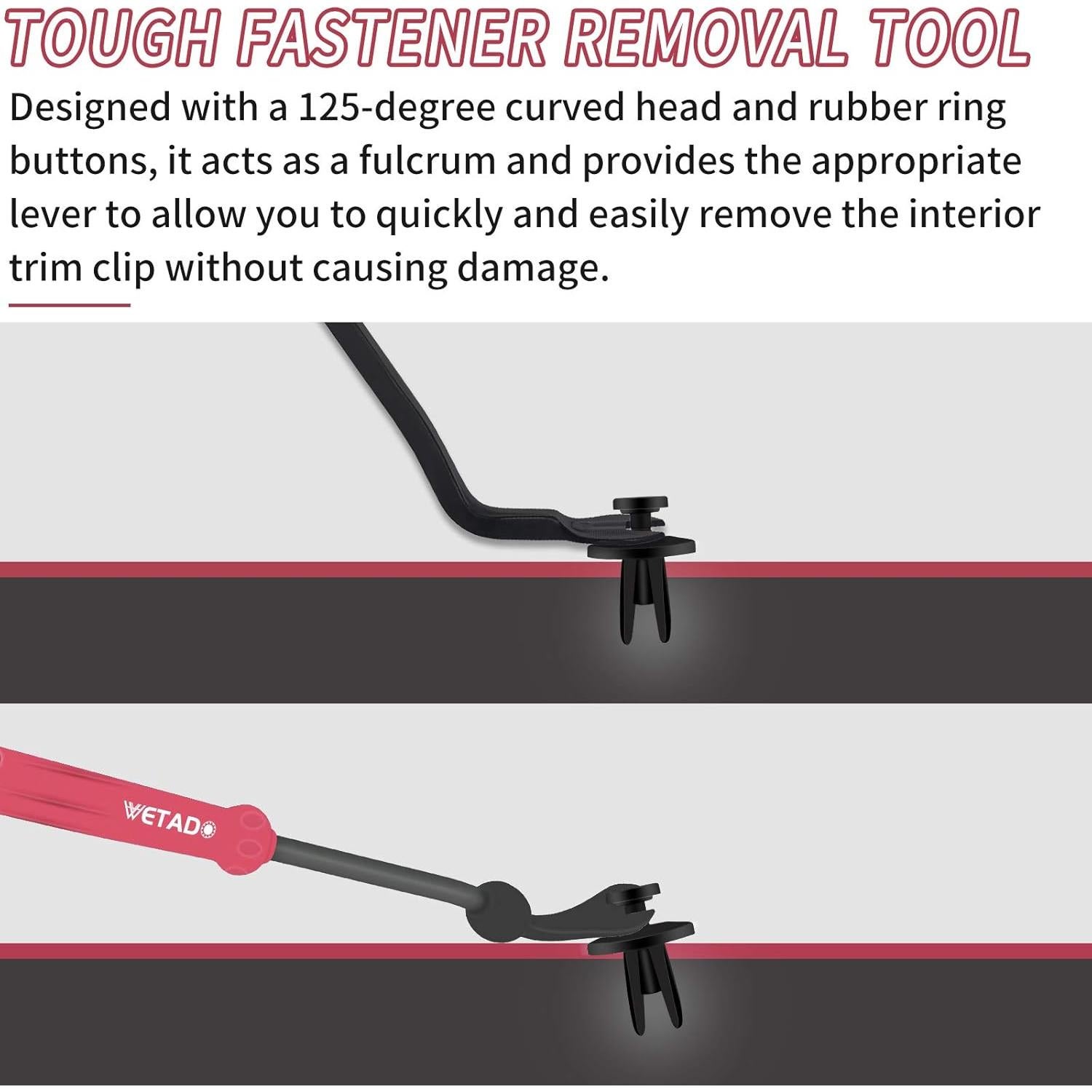 Kit de Herramientas de Remoción de Molduras Wetado 8 Piezas