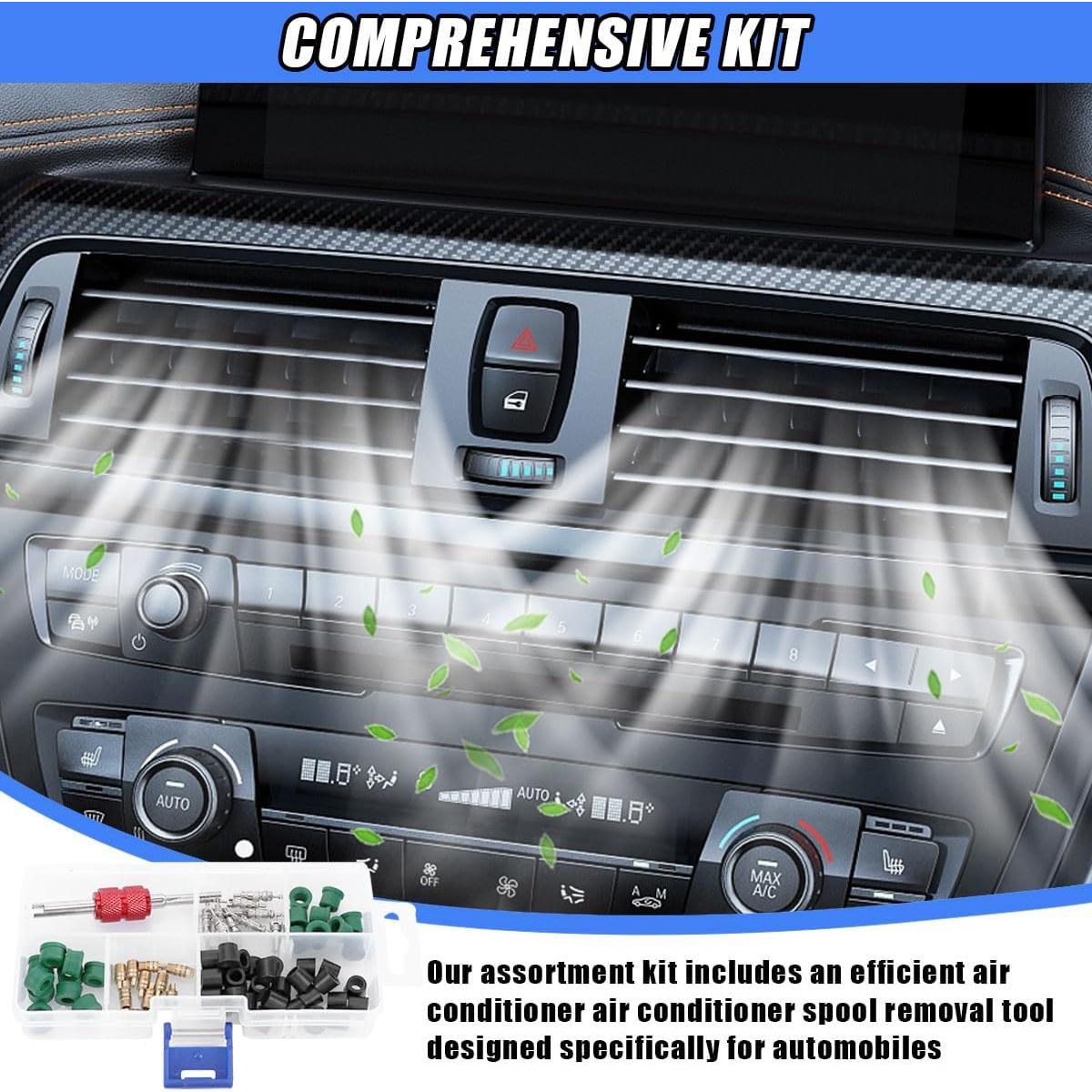 Kit de Reparación A/C Automotriz DUSCOKE 71 Piezas