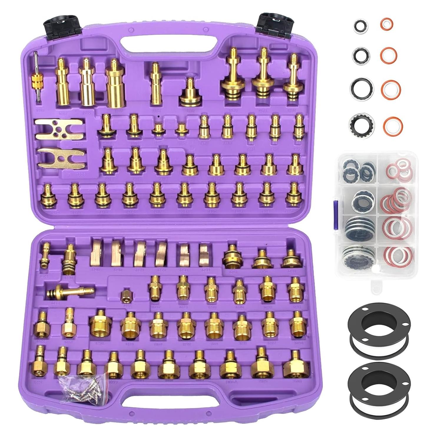 Kit de Detección de Fugas de Aire Acondicionado D-Lumina 78 Piezas