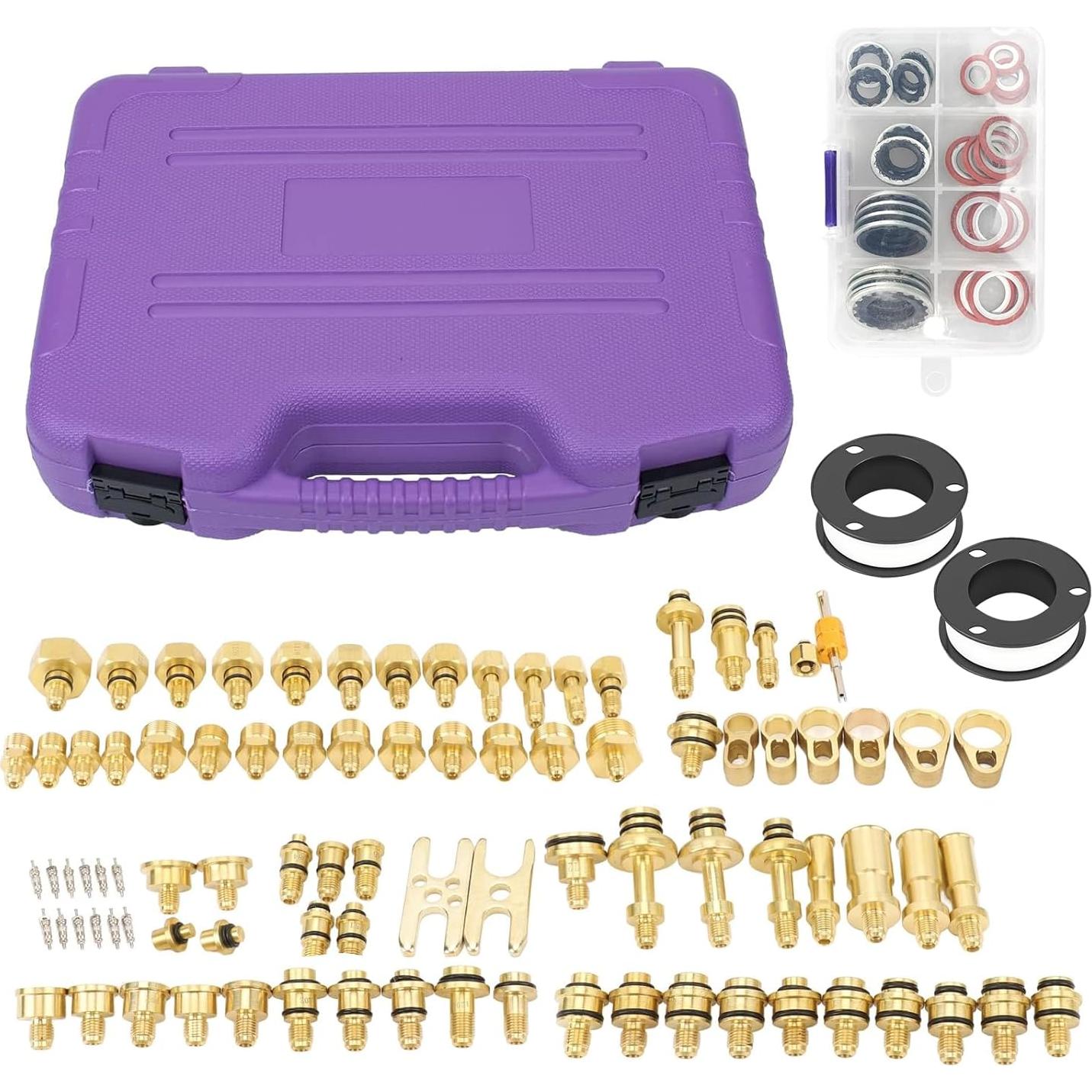 Kit de Detección de Fugas de Aire Acondicionado D-Lumina 78 Piezas