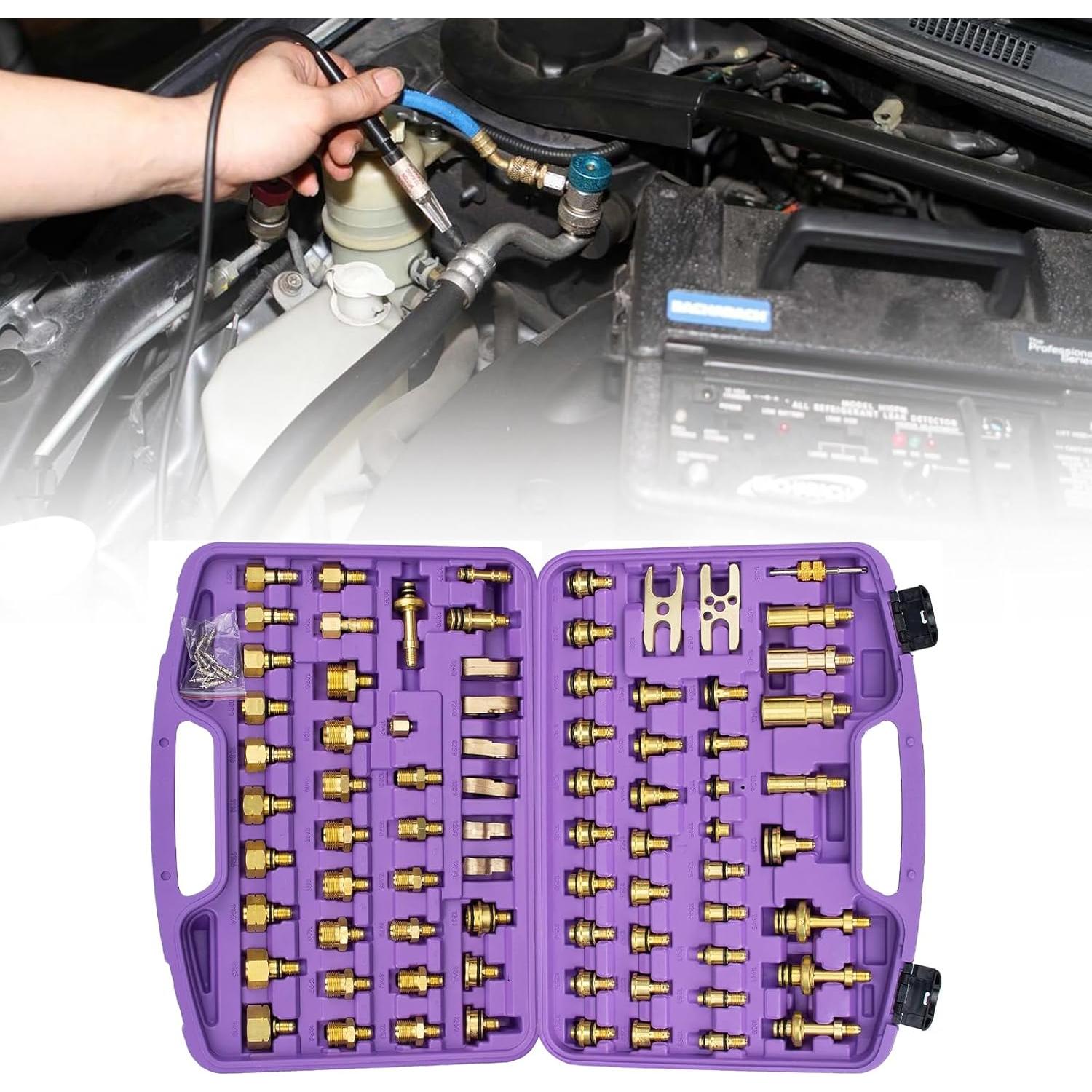 Kit de Detección de Fugas de Aire Acondicionado D-Lumina 78 Piezas