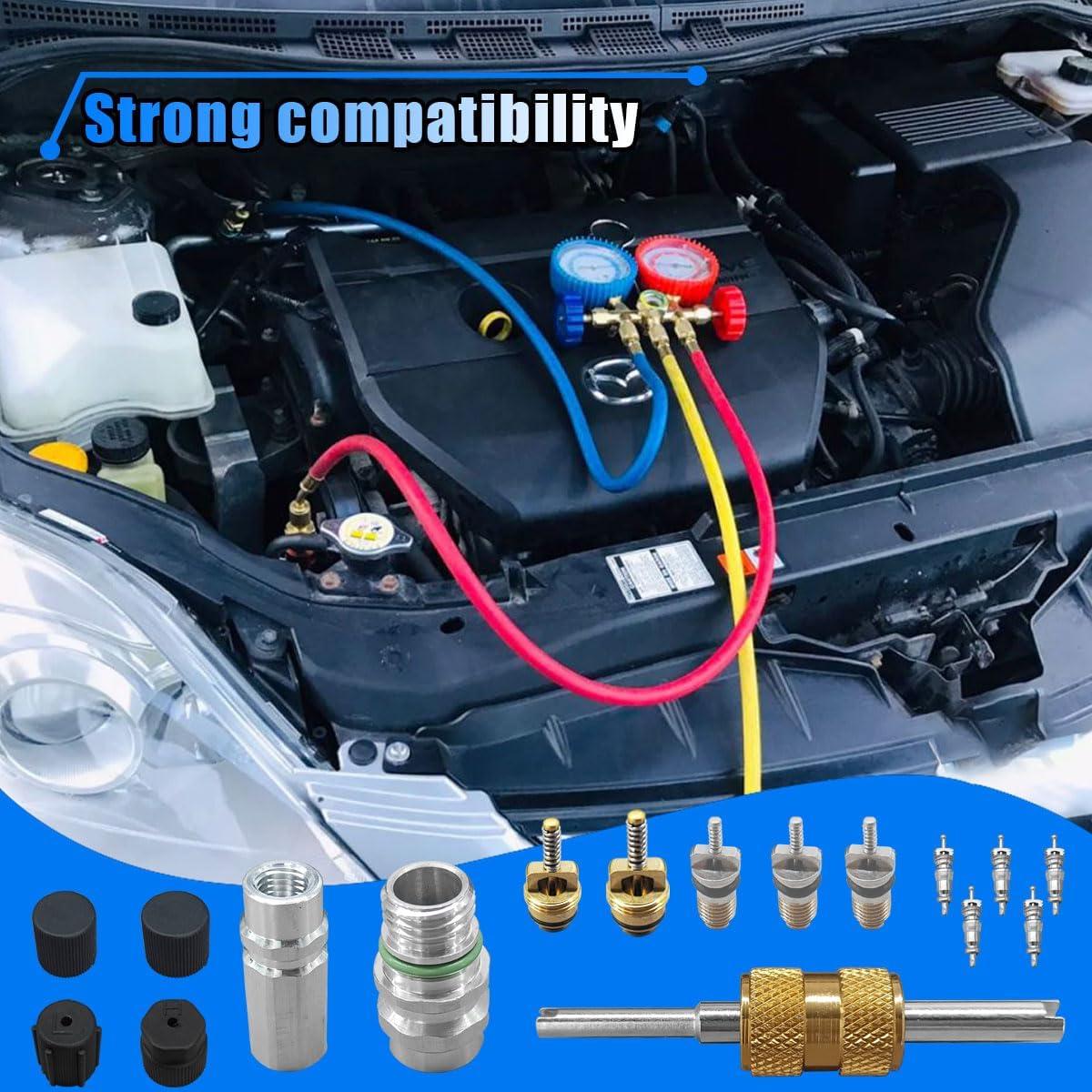 Kit de Núcleo de Válvula de Aire Acondicionado BDZMC 17PCS