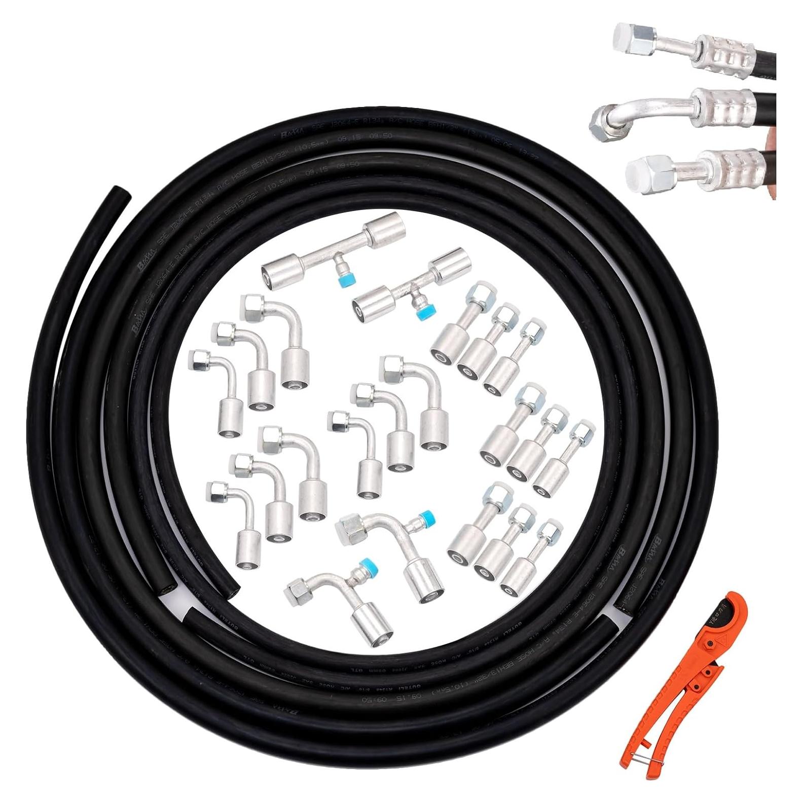 Kit de Manguera de Aire Acondicionado SANTANTOOOL 26PCS 2.9m