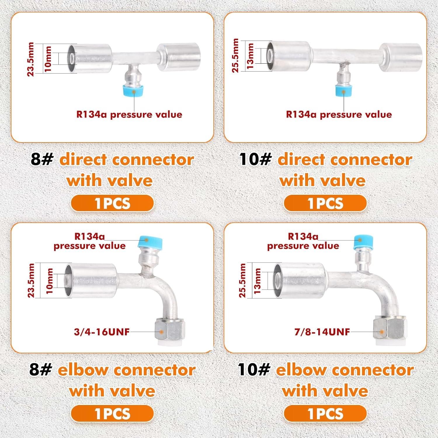 Kit de Manguera de Aire Acondicionado SANTANTOOOL 26PCS 2.9m
