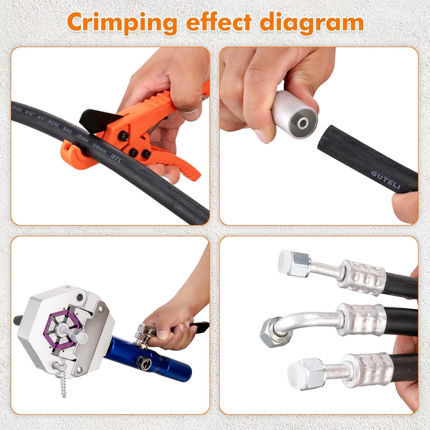 Kit de Manguera de Aire Acondicionado SANTANTOOOL 26PCS 2.9m