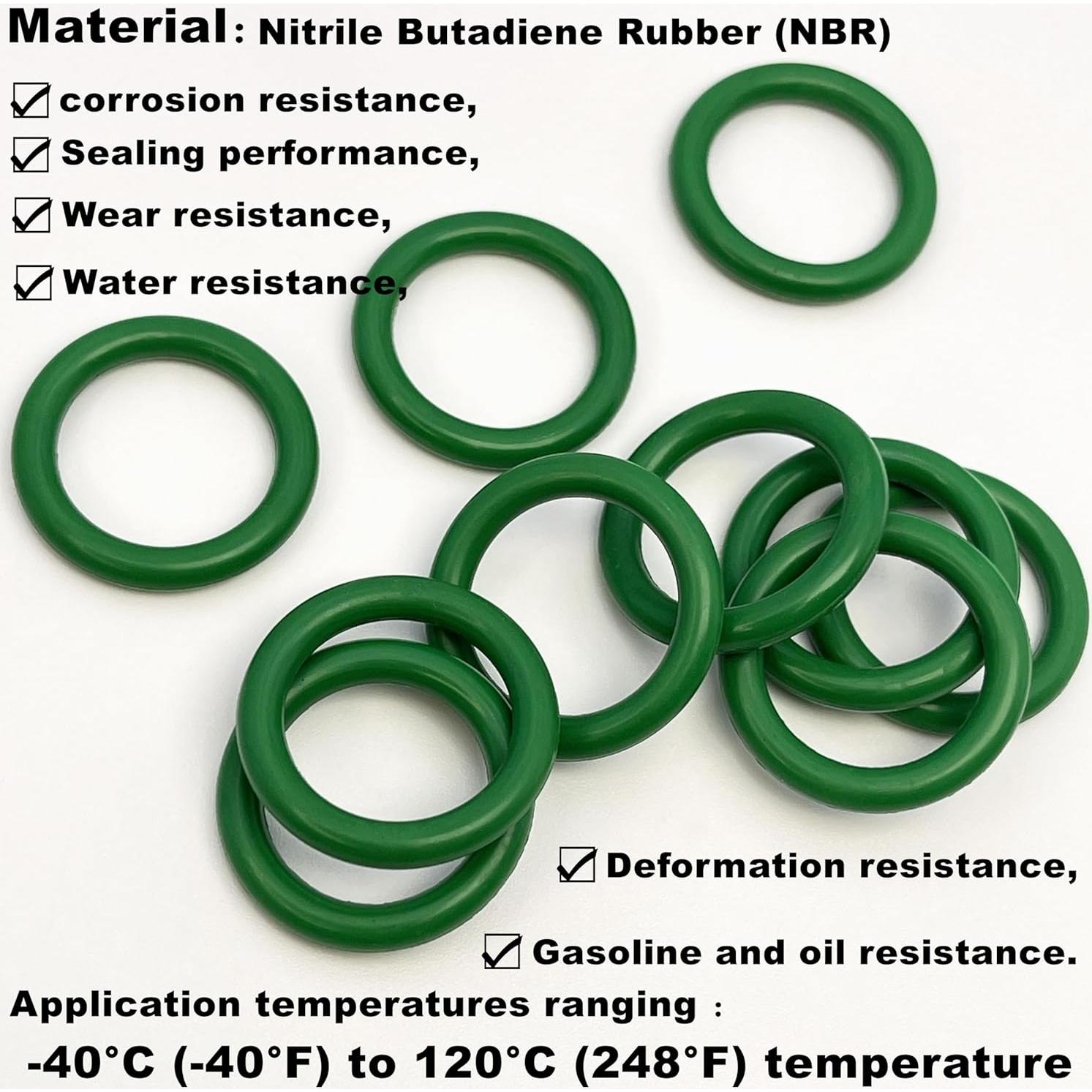 Kit de Reparación A/C Coche VOTNMIC 270 Piezas O-Ring