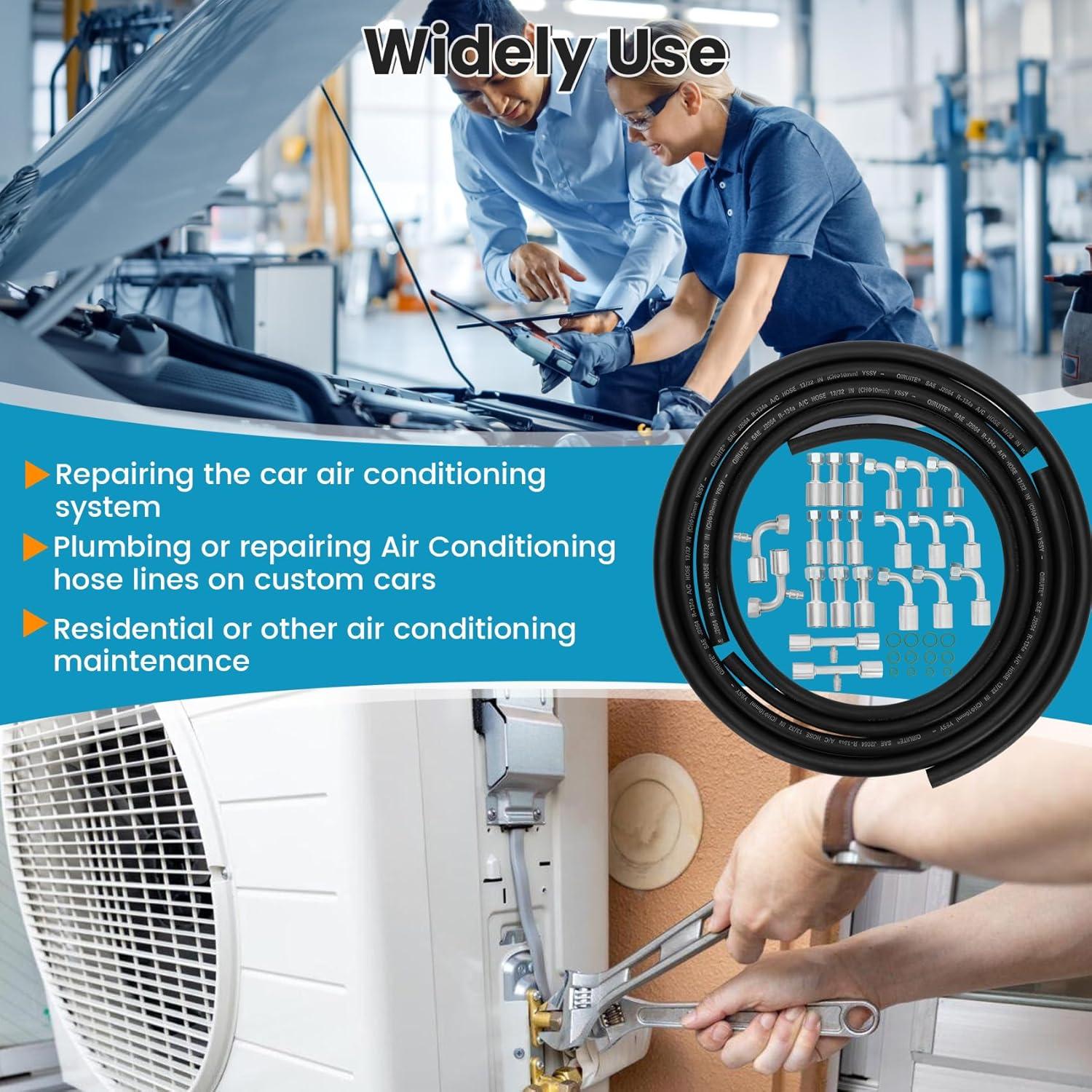 Kit de Manguera y Accesorios de AC Redants 25 Piezas