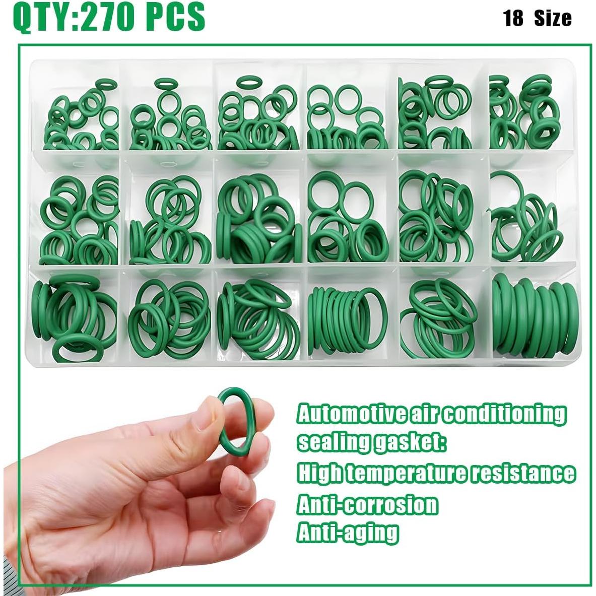 Kit de Reparación A/C Bittwee 39PCS con 270 O-Rings