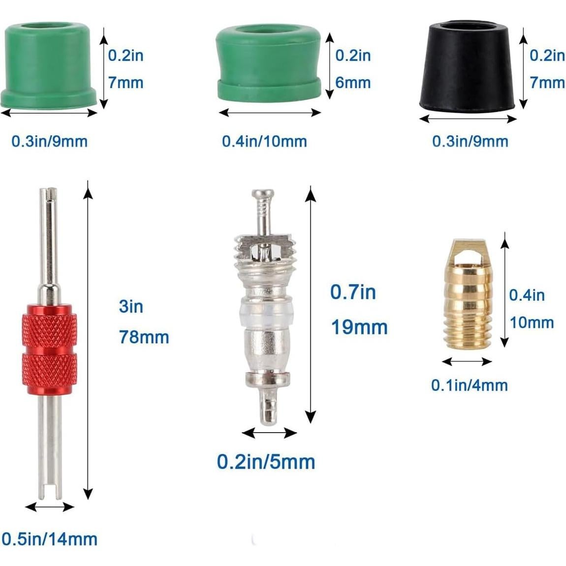 Kit de Reparación de Aire Acondicionado Kodrily 71 Piezas