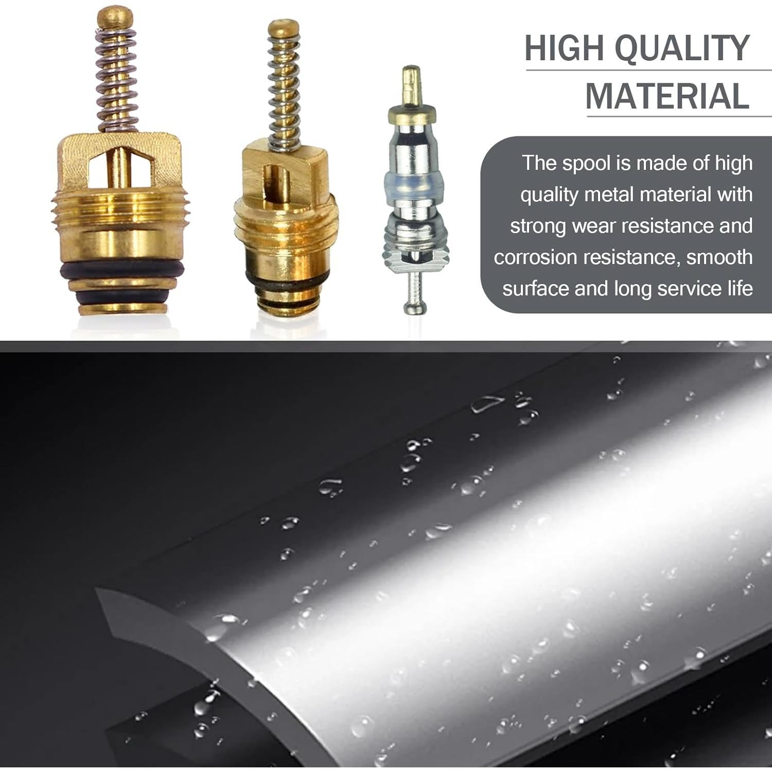 Kit de Reparación Aire Acondicionado Automóvil 7 PCS icykale