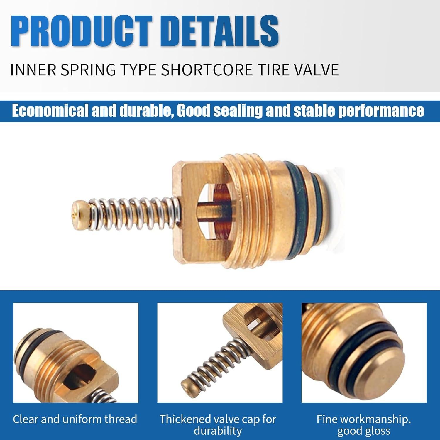 Kit de Válvula de Retrofit A/C Merdege MERTJ3300BL 16 Piezas