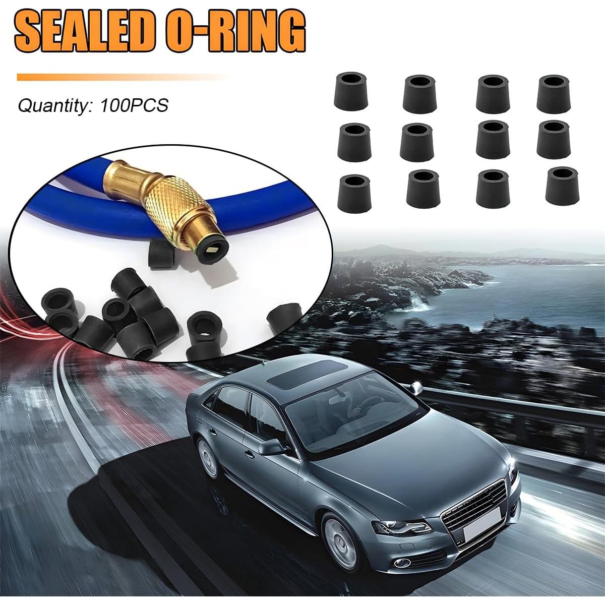 Kit de Juntas de Sellado BESULEN 100 Pcs para A/C 1/4"