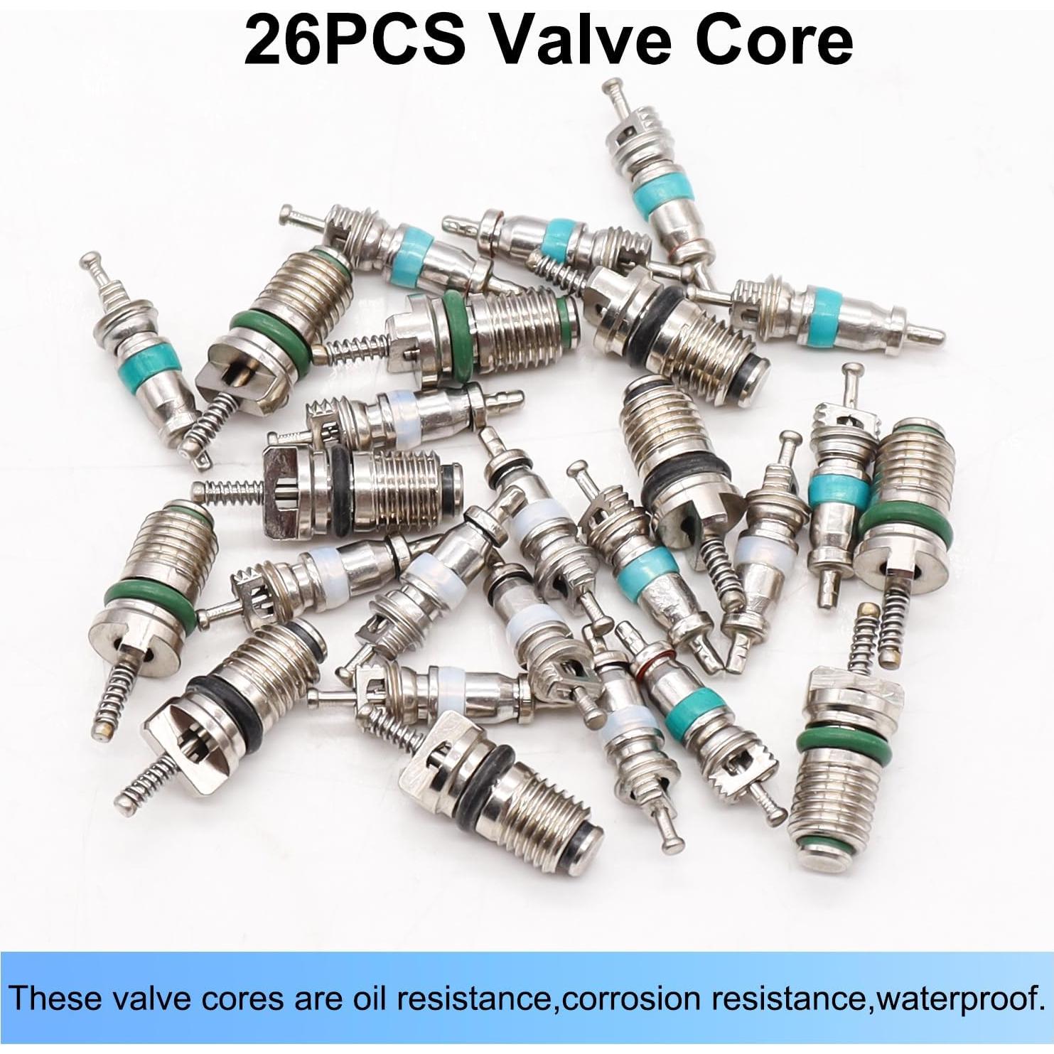 Kit de Herramienta R134A TWTADE para Remover Núcleos de Válvula