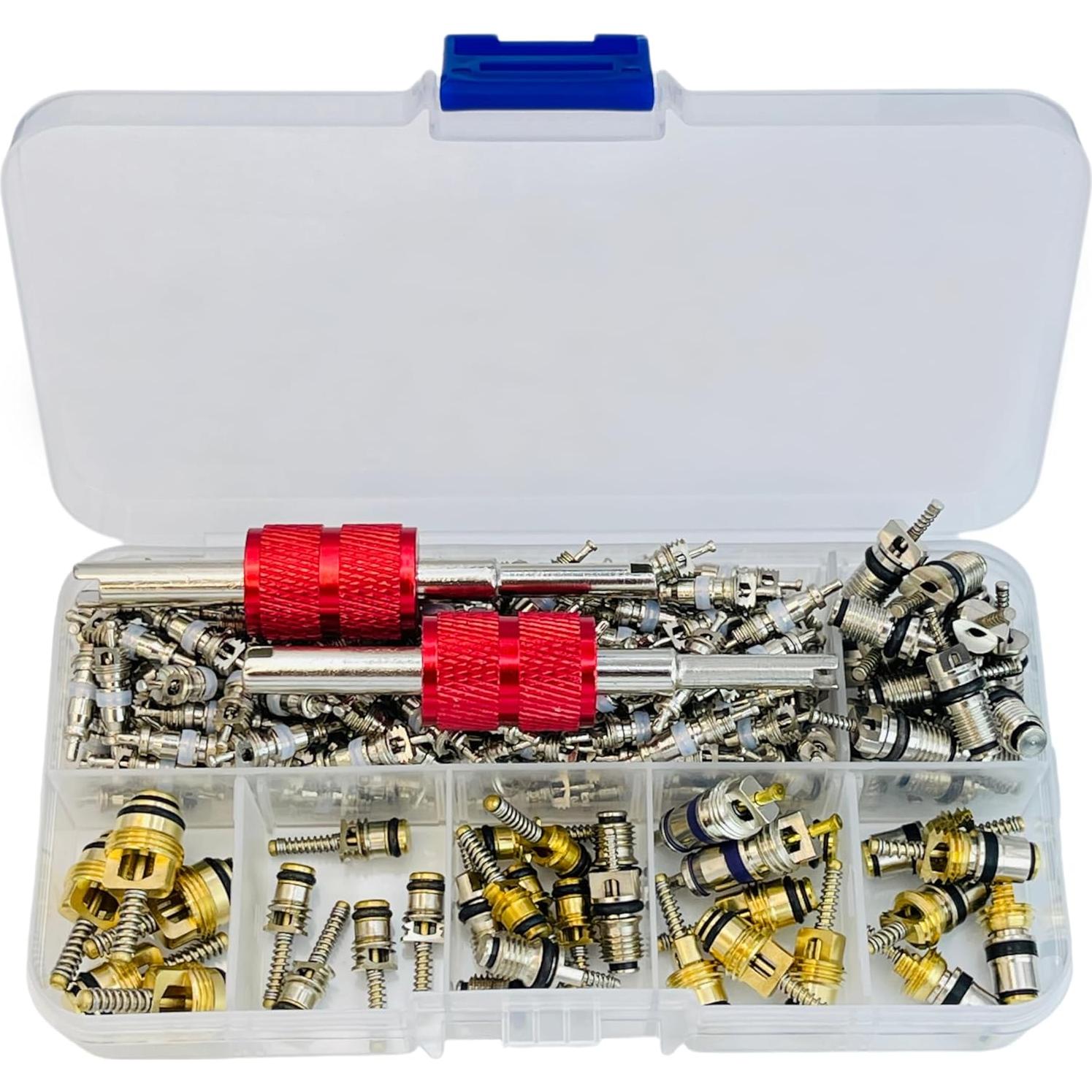 Kit de Válvula de Aire Acondicionado VOTNMIC 134PCS R12 R134a