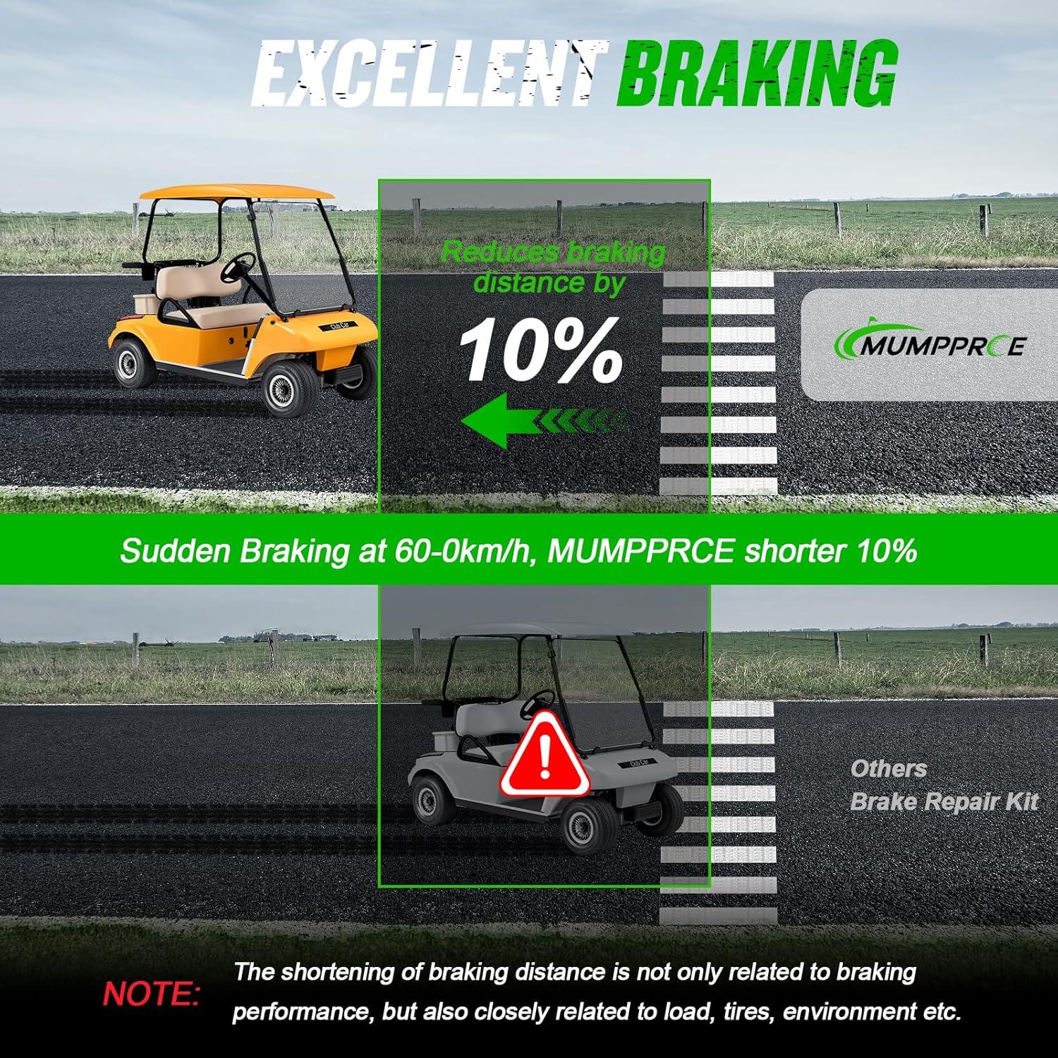 Kit de Reparación de Frenos MUMPPRCE para Carrito Golf Club Car DS 1995-2004