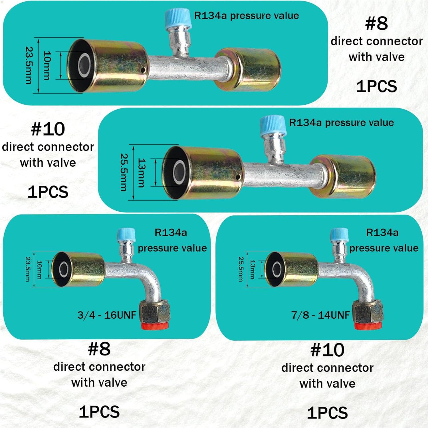 Kit de Manguera de Aire Acondicionado SMZTools 26 Piezas